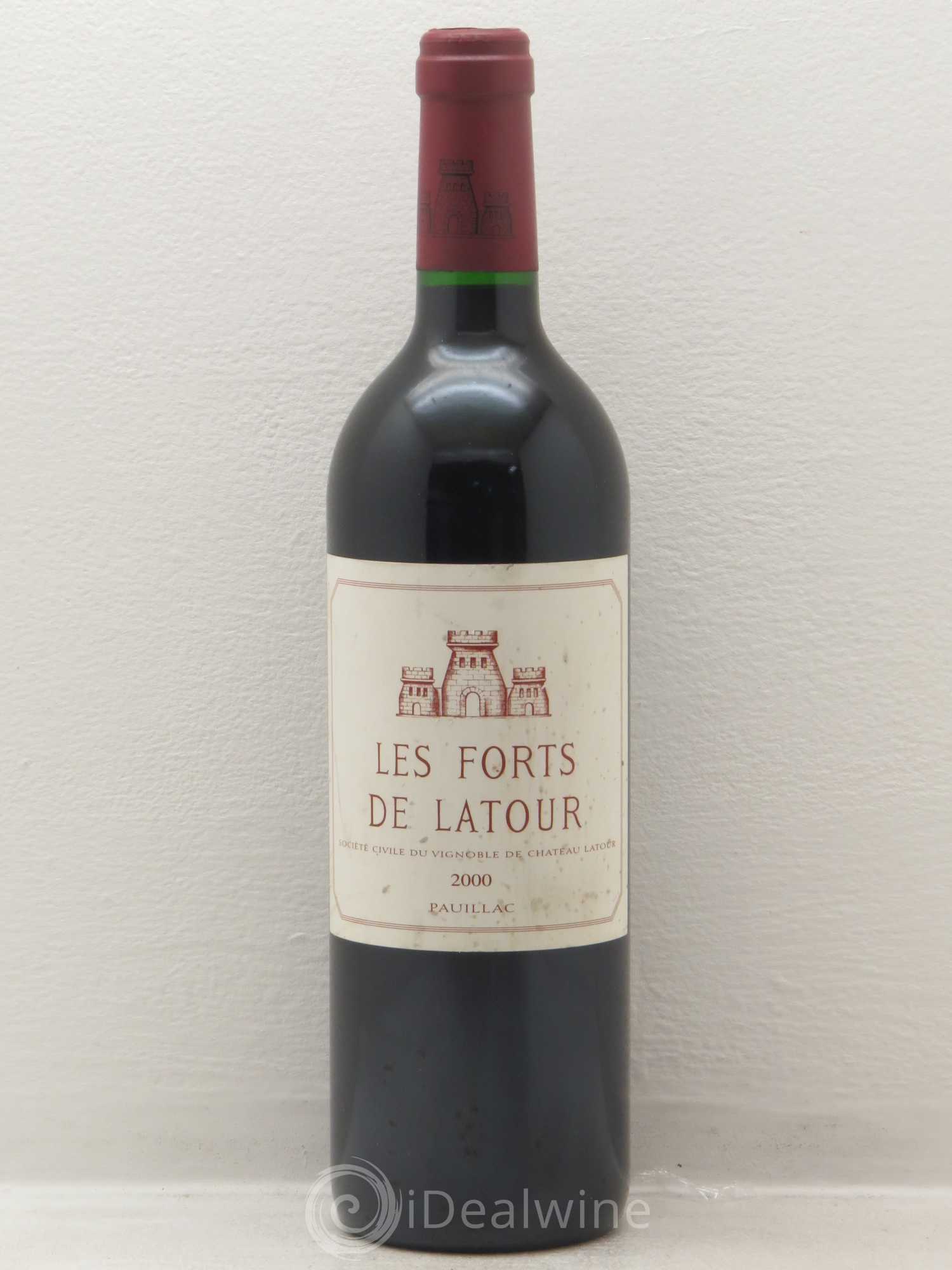 Les Forts de Latour Second Vin 2000 - Lot de 1 bouteille - 0