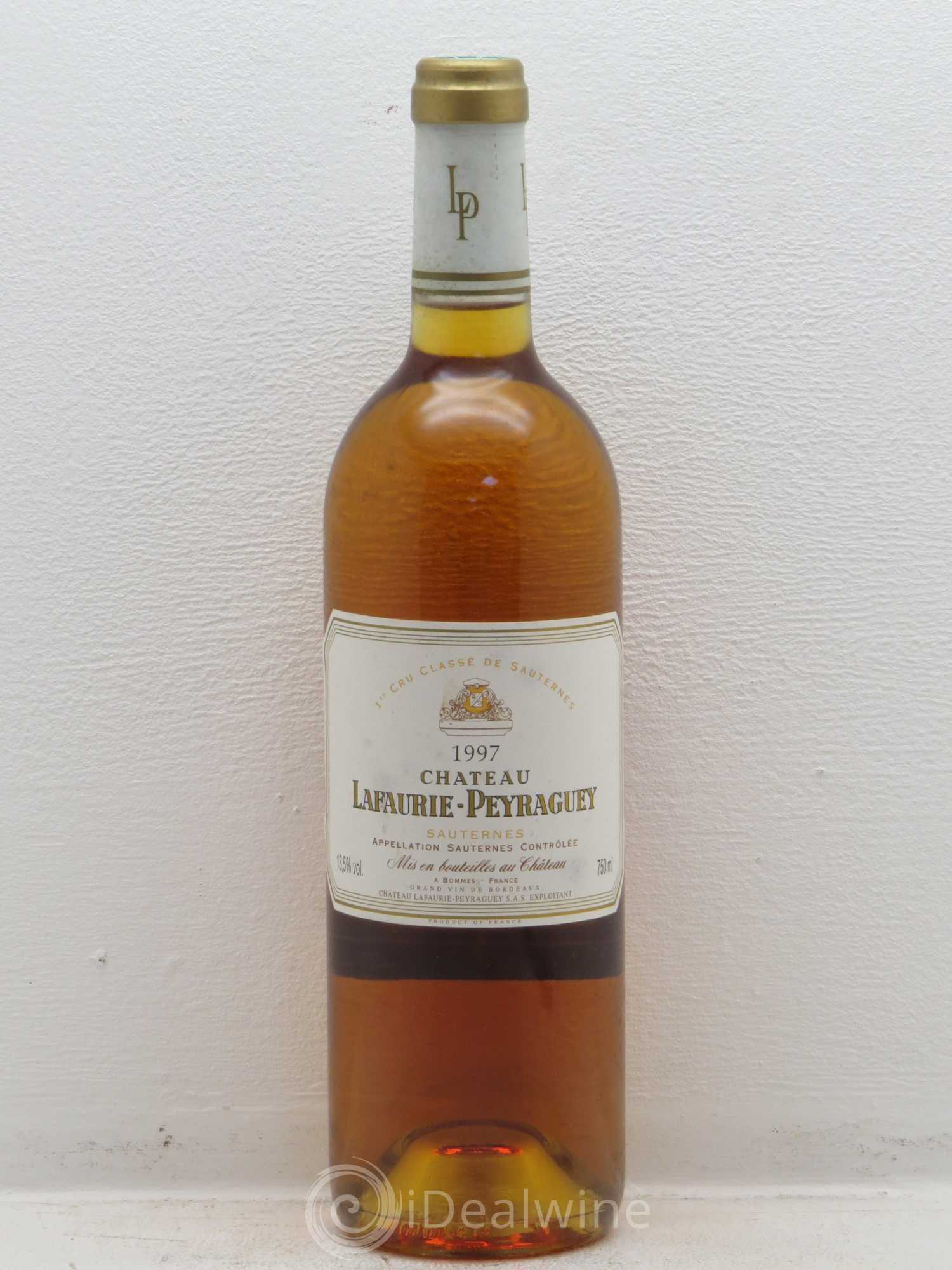 Château Lafaurie-Peyraguey 1er Grand Cru Classé 1997 - Lot de 1 bouteille - 0