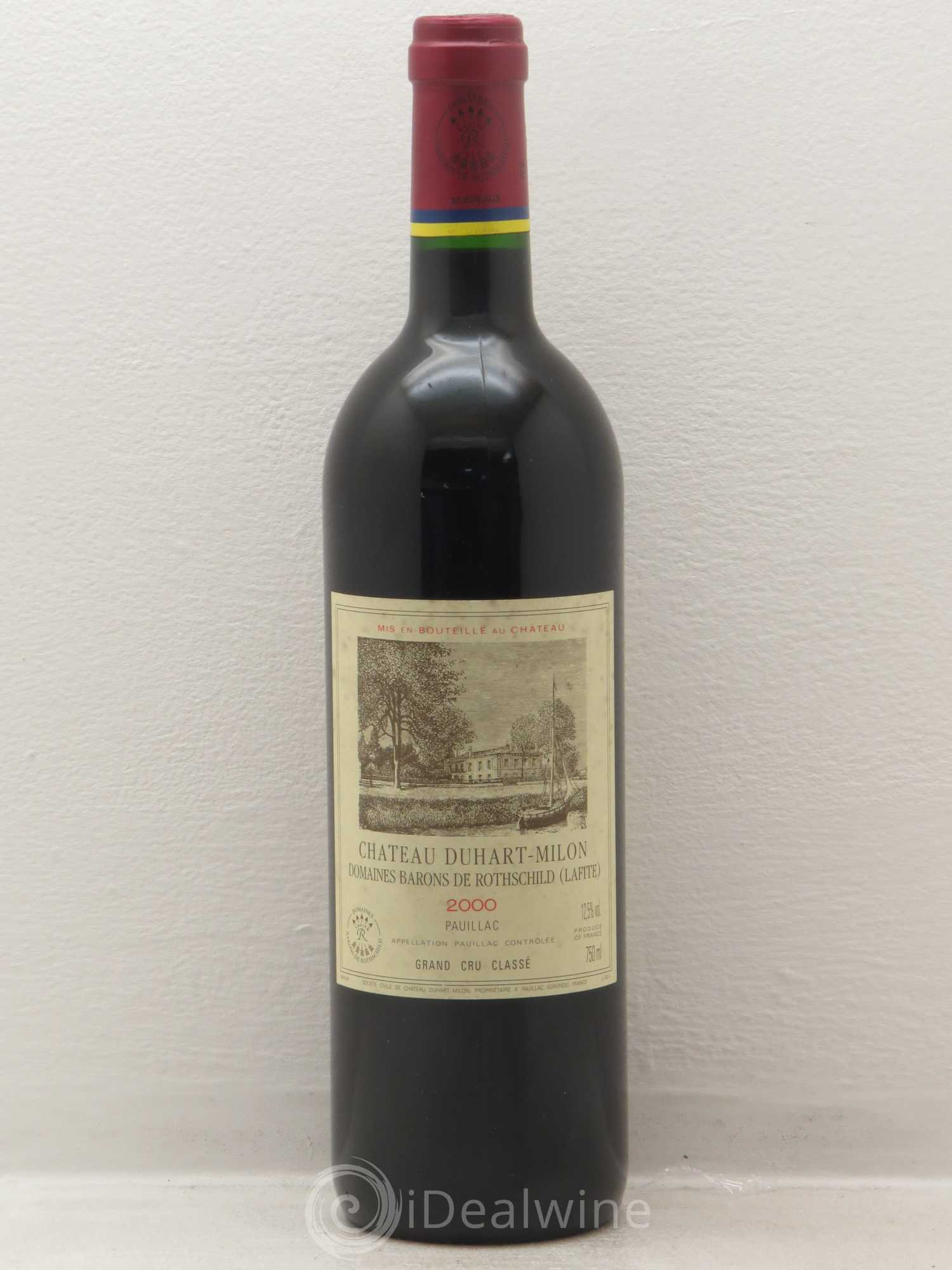 Château Duhart-Milon 4ème Grand Cru Classé 2000 - Lot de 1 bouteille - 0