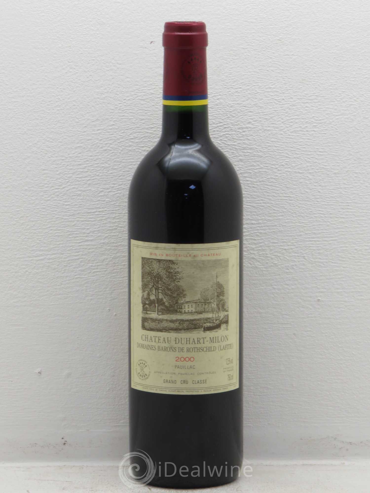 Château Duhart-Milon 4ème Grand Cru Classé 2000 - Lot de 1 bouteille - 0