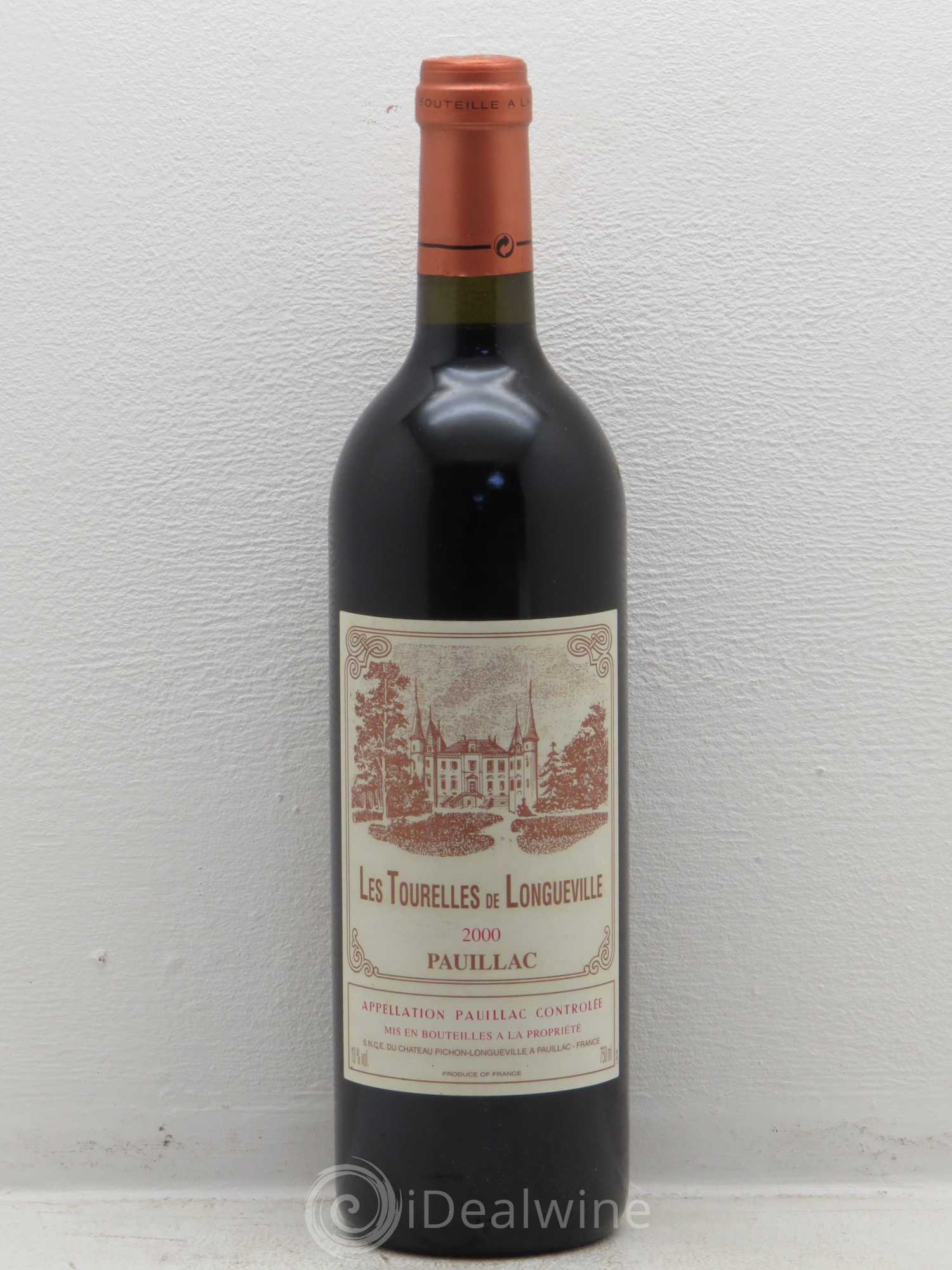 Les Tourelles de Longueville Second Vin 2000 - Lot de 1 bouteille - 0