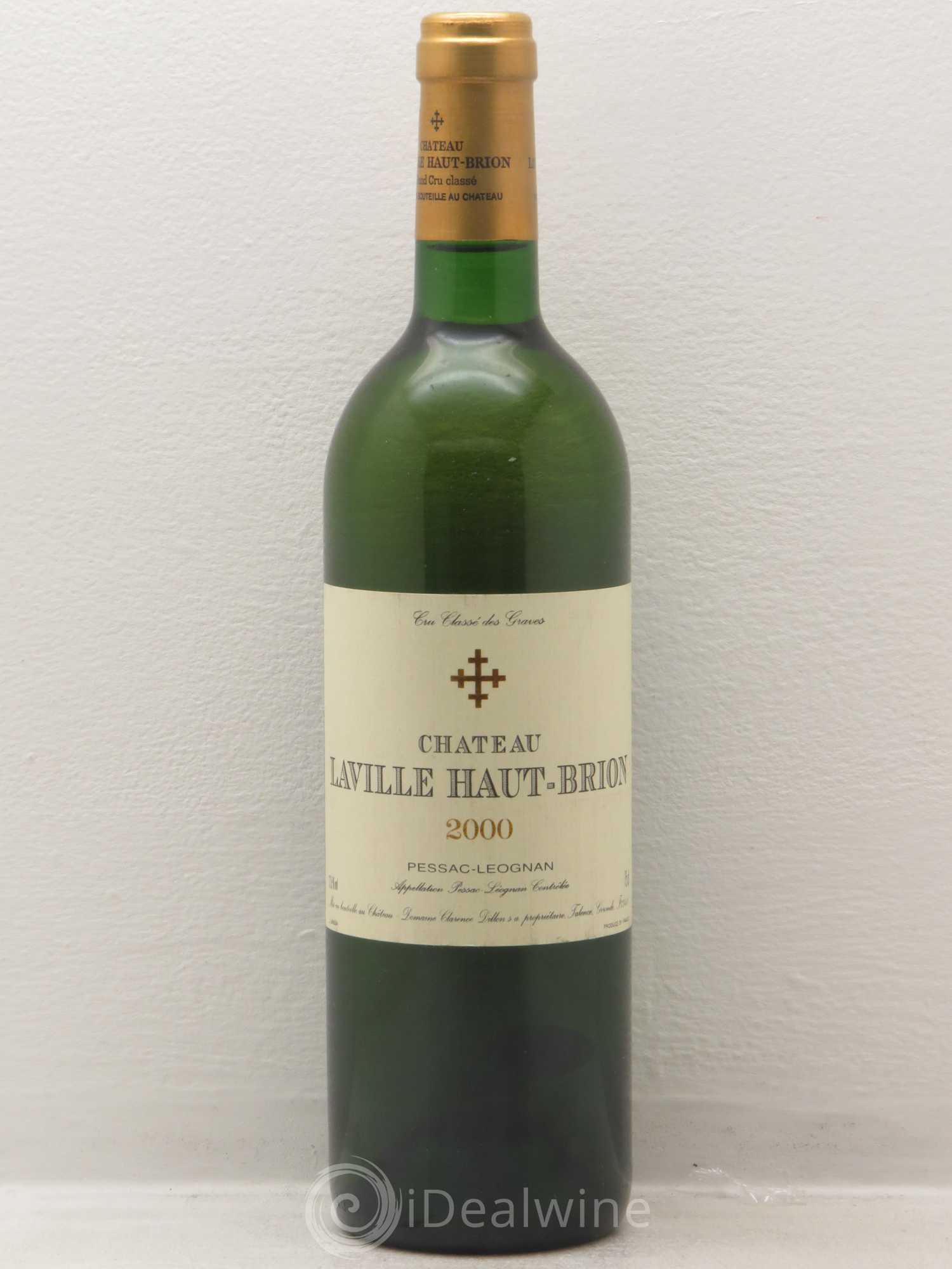 Château Laville Haut-Brion Cru Classé de Graves 2000 - Lot de 1 bouteille - 0