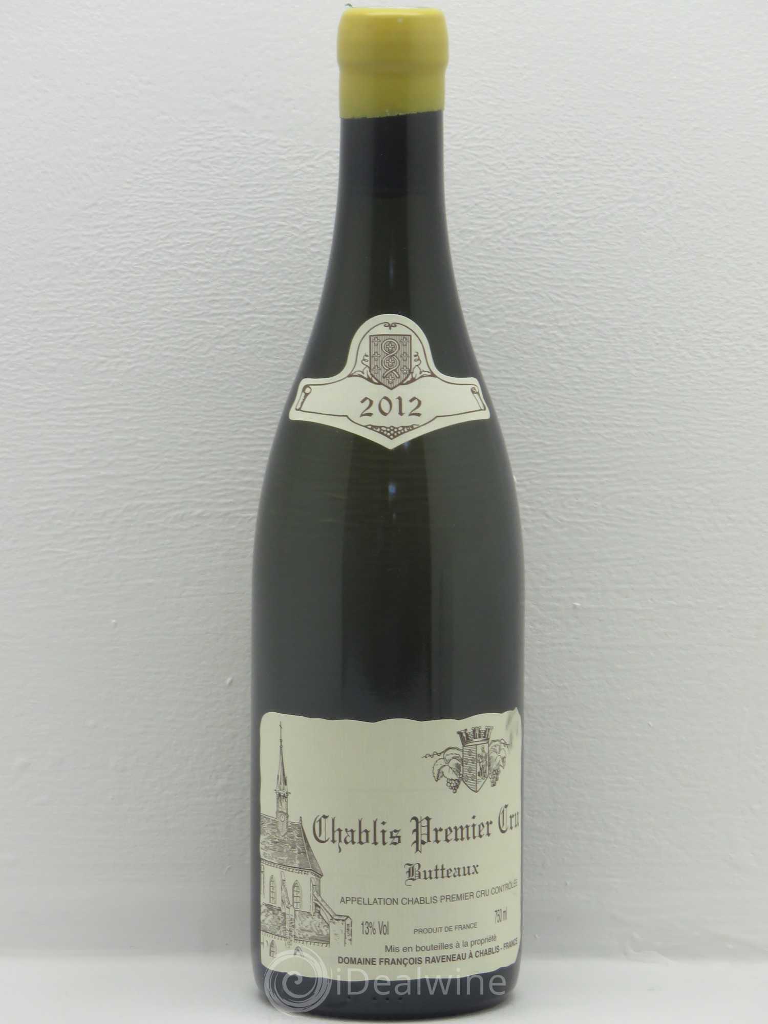 Chablis 1er Cru Butteaux Raveneau (Domaine) 2012 - Lot de 1 bouteille - 0