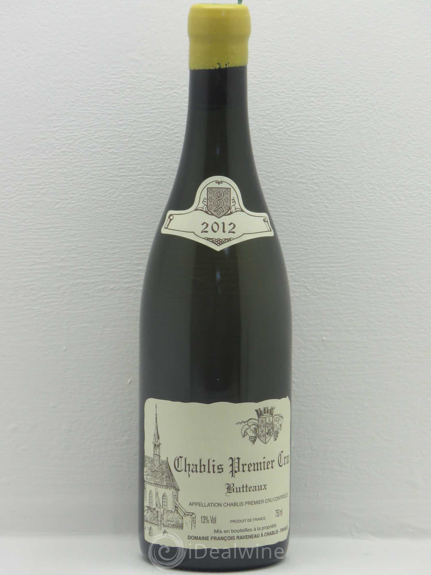 Chablis 1er Cru Butteaux Raveneau (Domaine) 2012 - Lot de 1 bouteille - 0