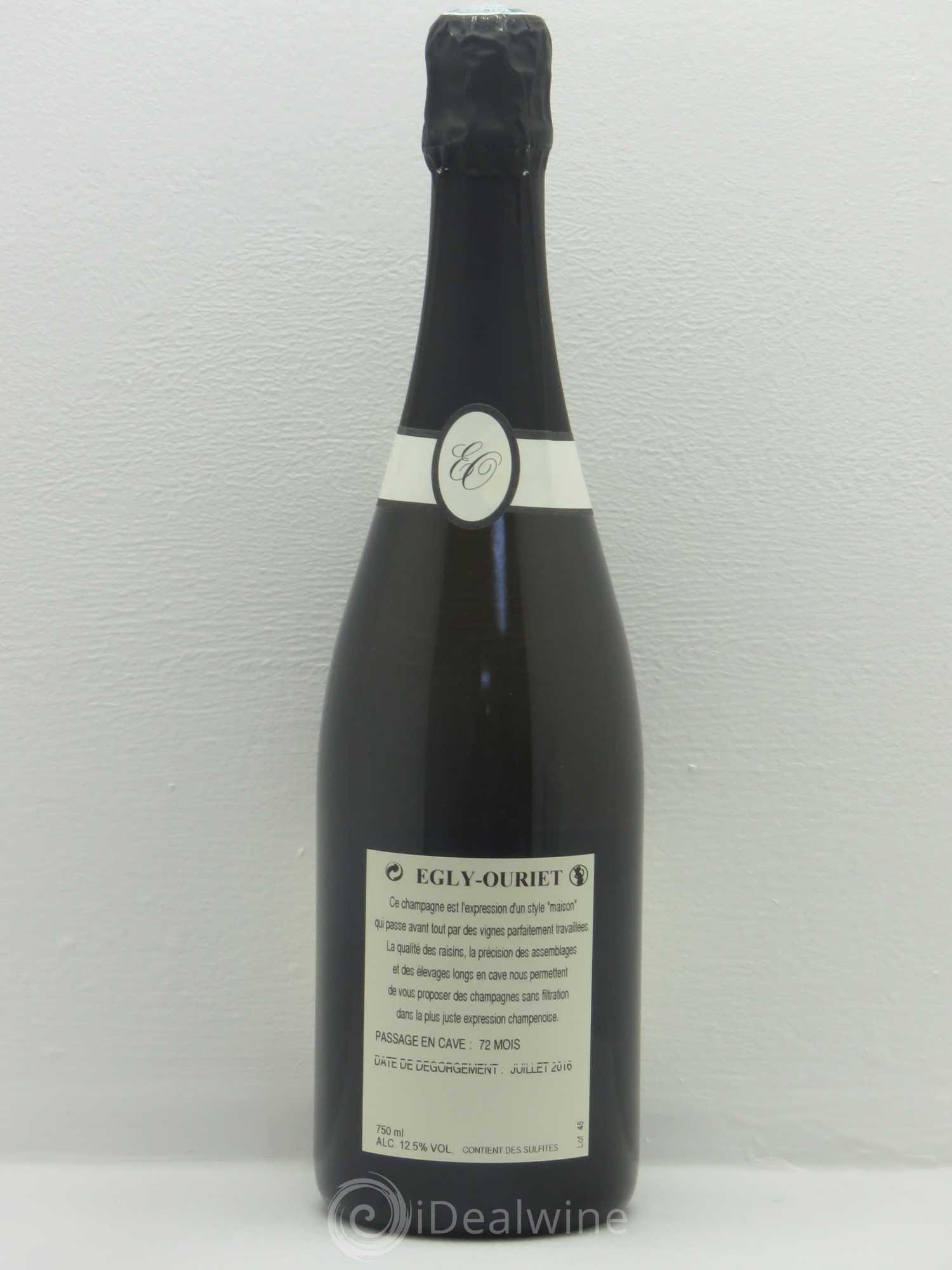 Blanc de Noirs Les Crayères Vieilles vignes Egly-Ouriet - Lot de 1 bouteille - 1
