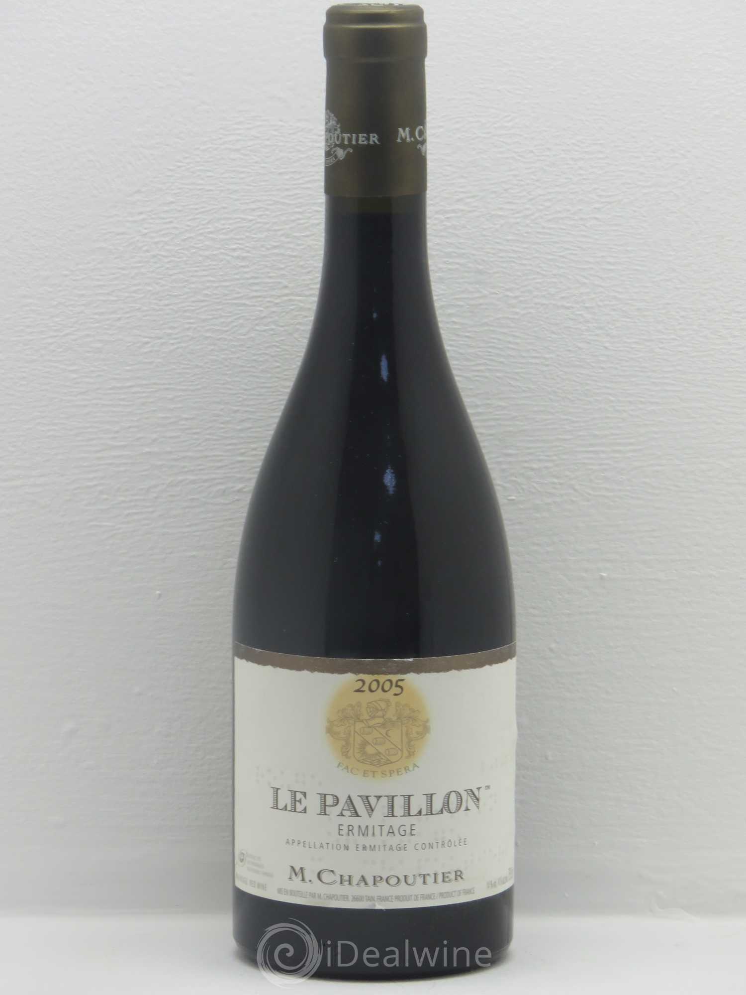 Hermitage Ermitage Le Pavillon Chapoutier 2005 - Lot de 1 bouteille - 0
