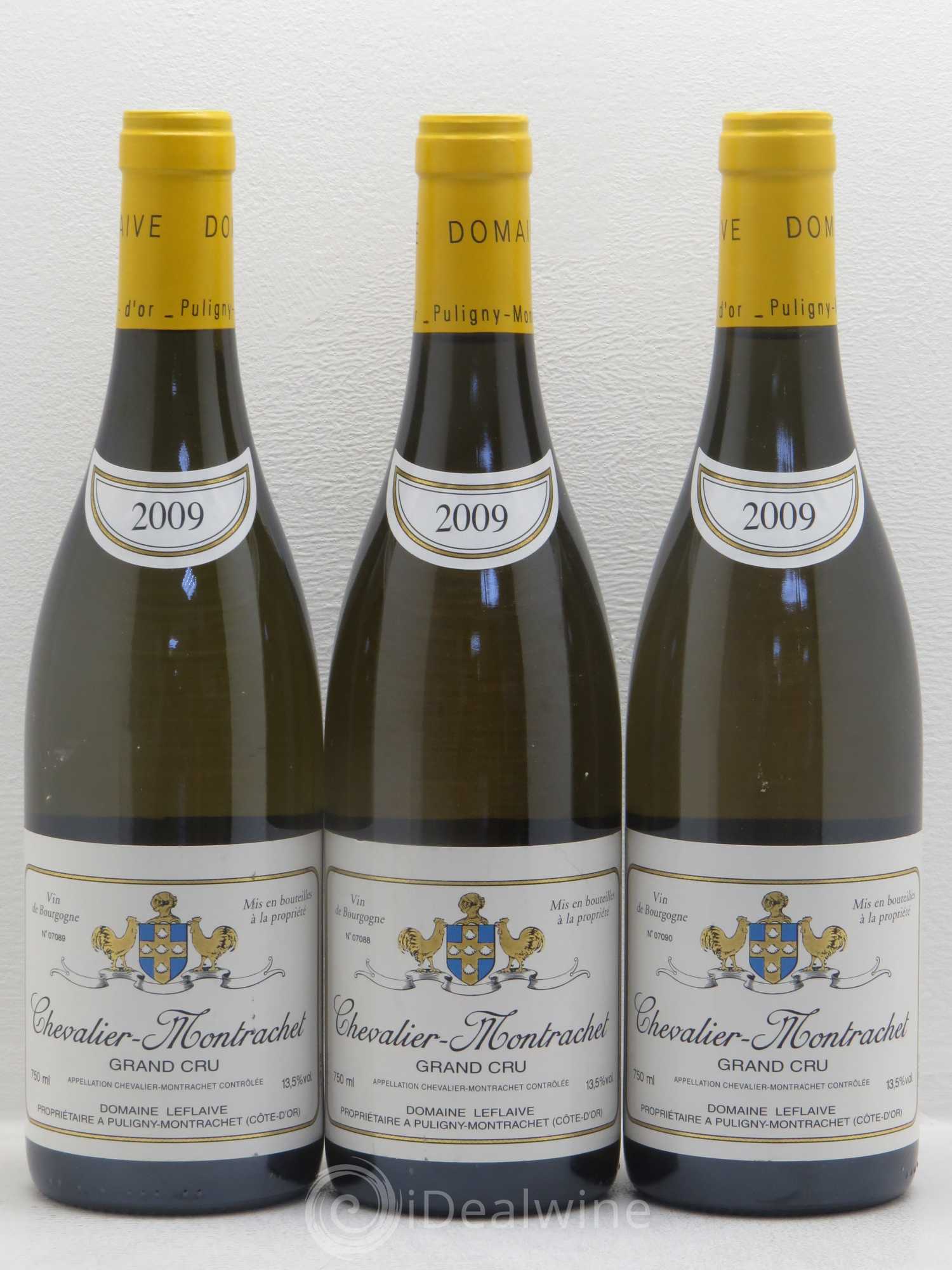 Chevalier-Montrachet Grand Cru Leflaive (Domaine) 2009 - Lot de 3 bouteilles - 0