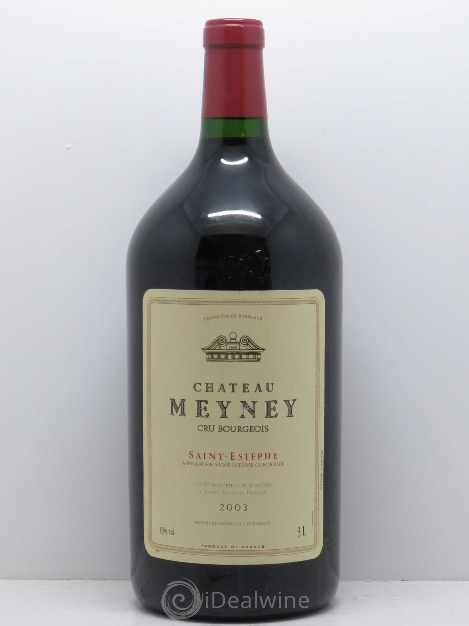 Château Meyney 2003 - Lot de 1 double magnum - 0