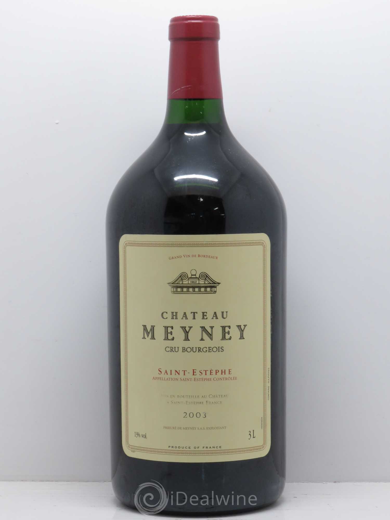 Château Meyney 2003 - Lot de 1 double magnum - 0