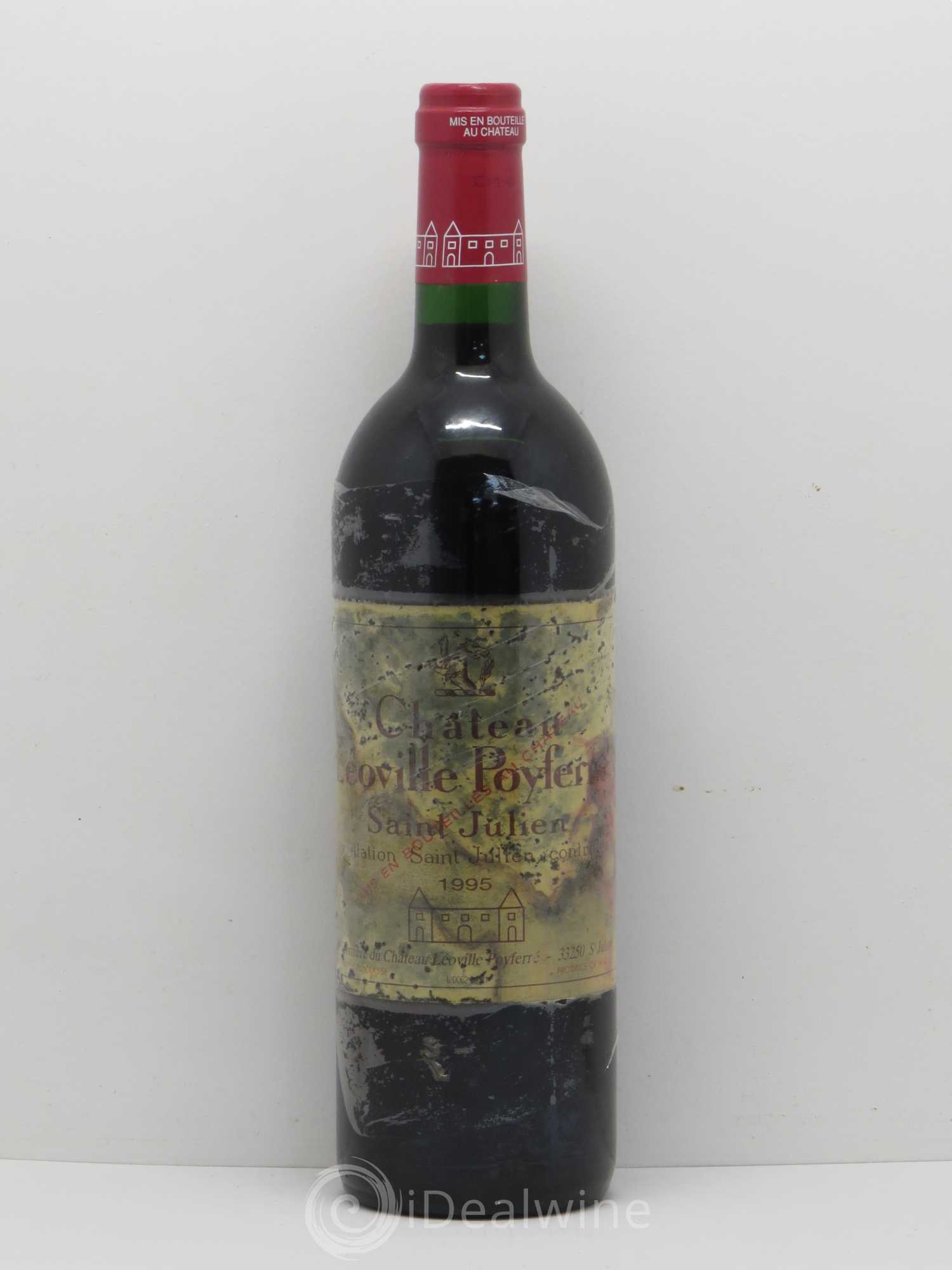 Château Léoville Poyferré 2ème Grand Cru Classé 1995 - Lot de 1 bouteille - 0