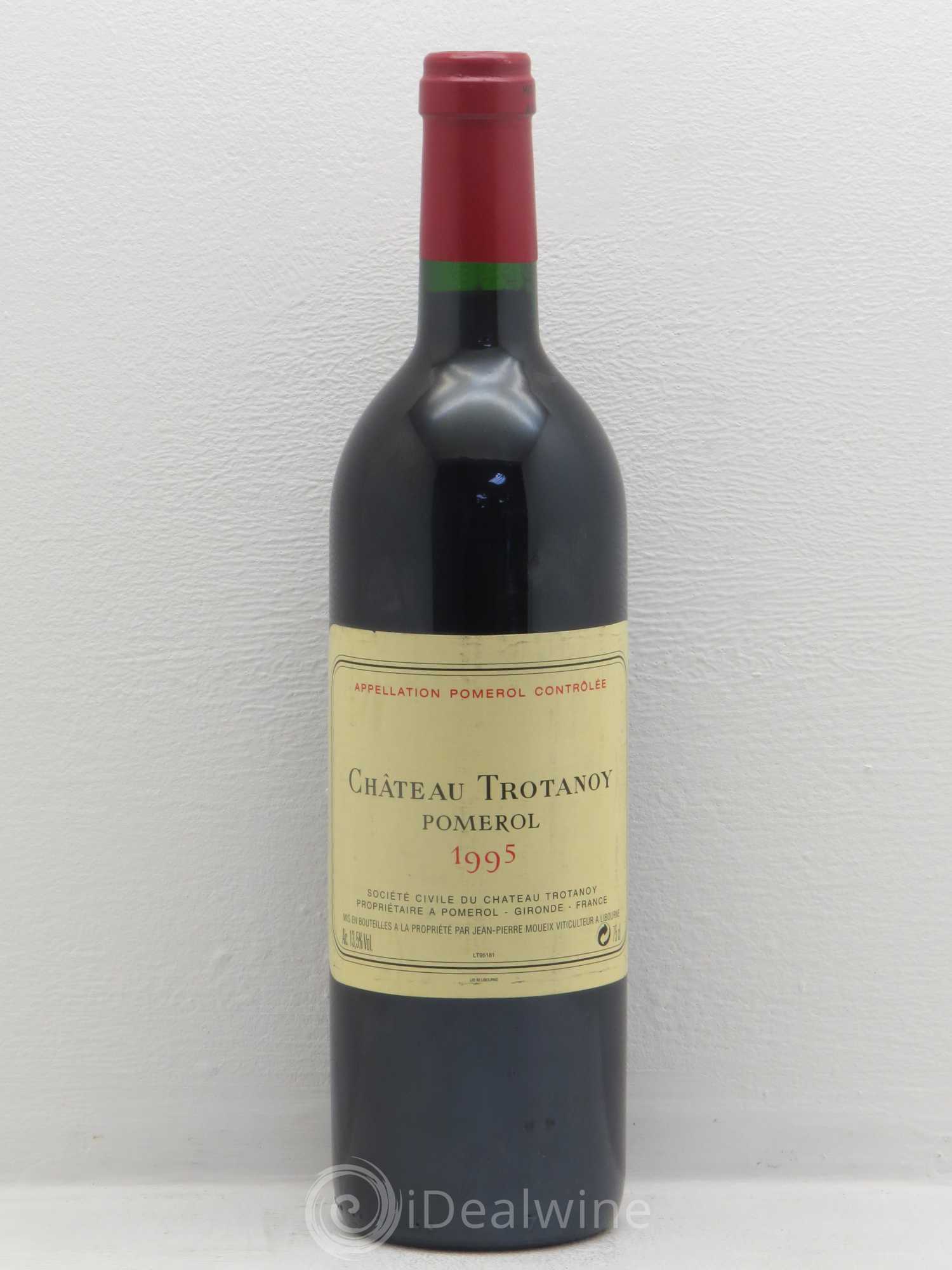 Château Trotanoy 1995 - Lot de 1 bouteille - 0
