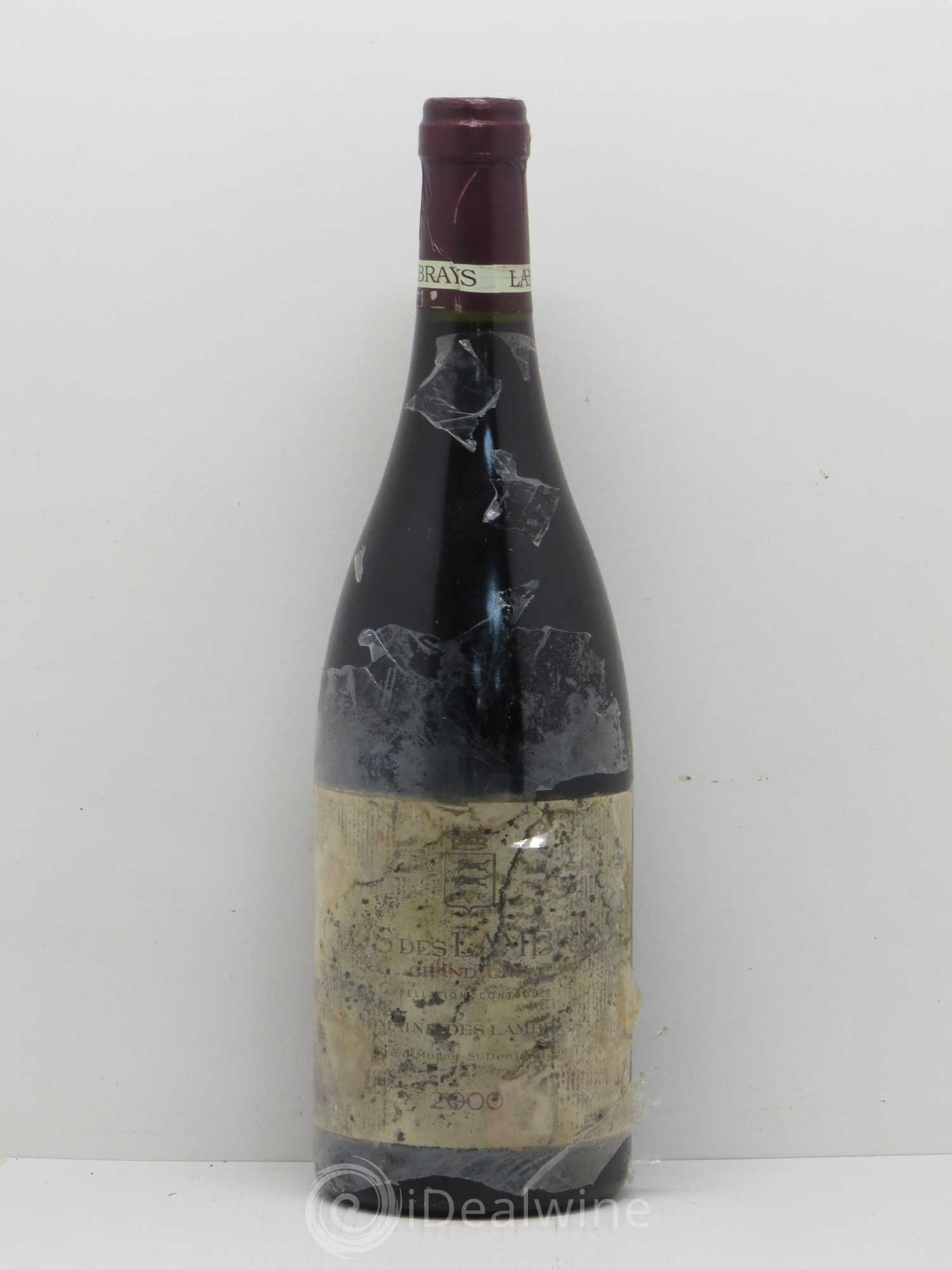 Clos des Lambrays Grand Cru Domaine des Lambrays 2000 - Lot de 1 bouteille - 0