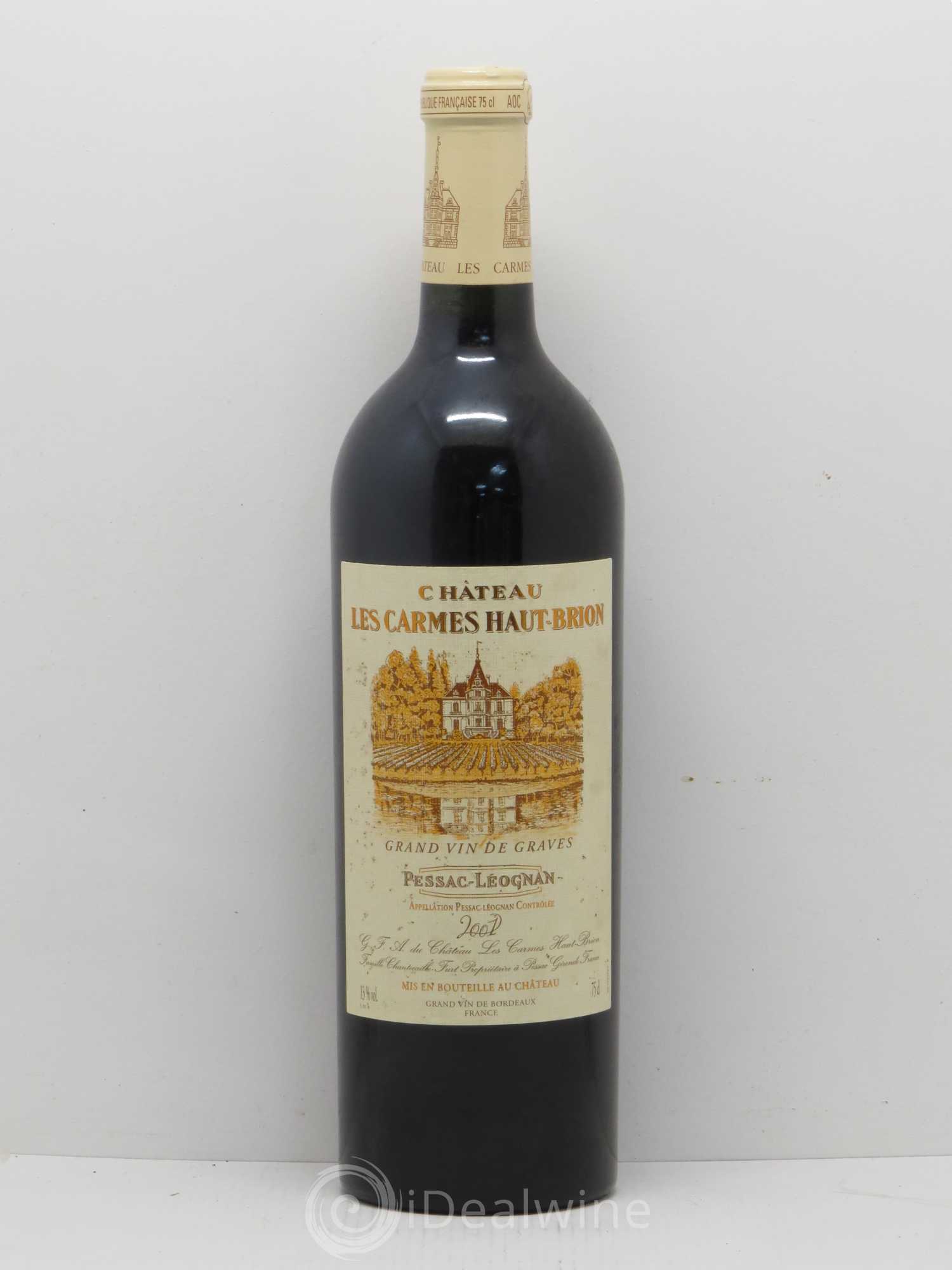 Château Les Carmes Haut-Brion 2001 - Lot de 1 bouteille - 0