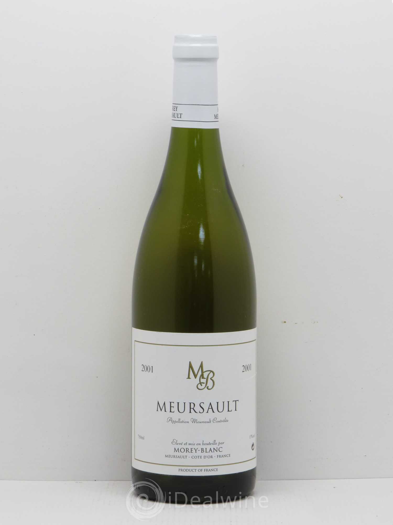 Meursault Morey-Blanc 2001 - Lot de 1 bouteille - 0