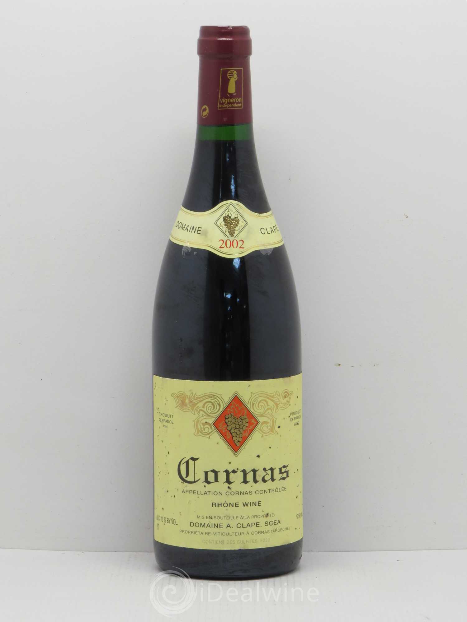Cornas Auguste Clape 2002 - Lot de 1 bouteille - 0