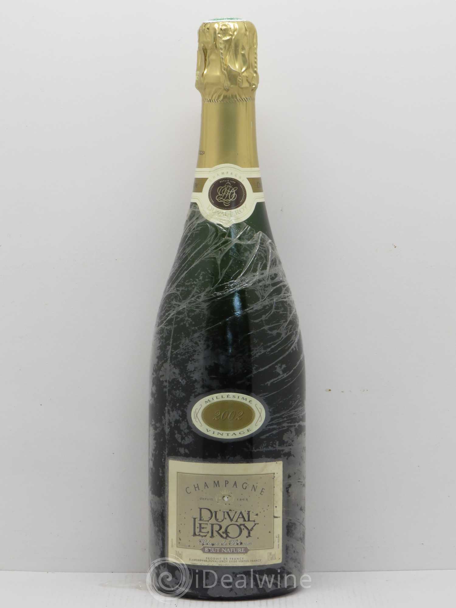 Brut Millésimé Duval-Leroy 2002 - Lot de 1 bouteille - 0