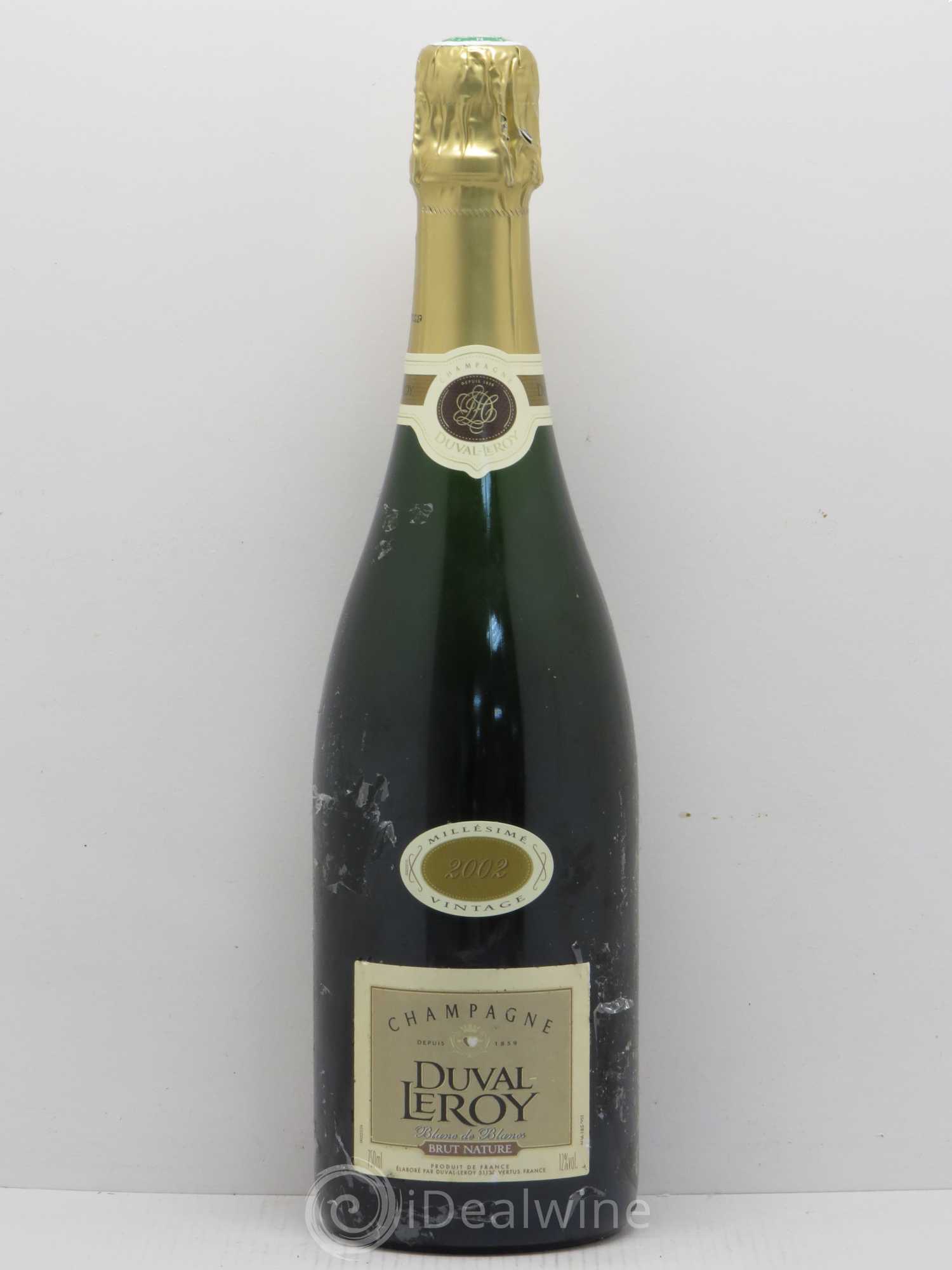 Brut Millésimé Duval-Leroy 2002 - Lot de 1 bouteille - 0