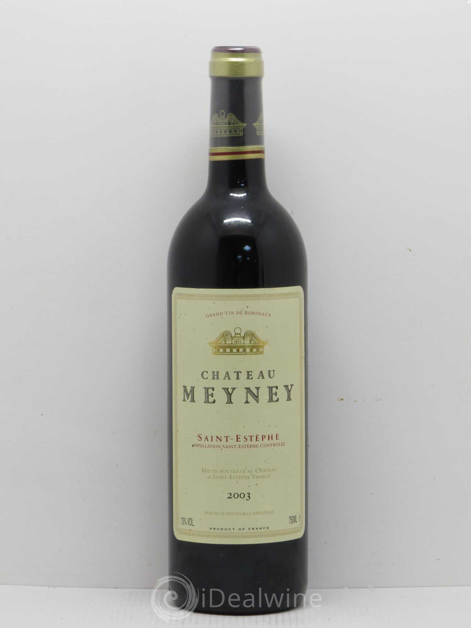 Château Meyney 2003 - Lot de 1 bouteille - 0