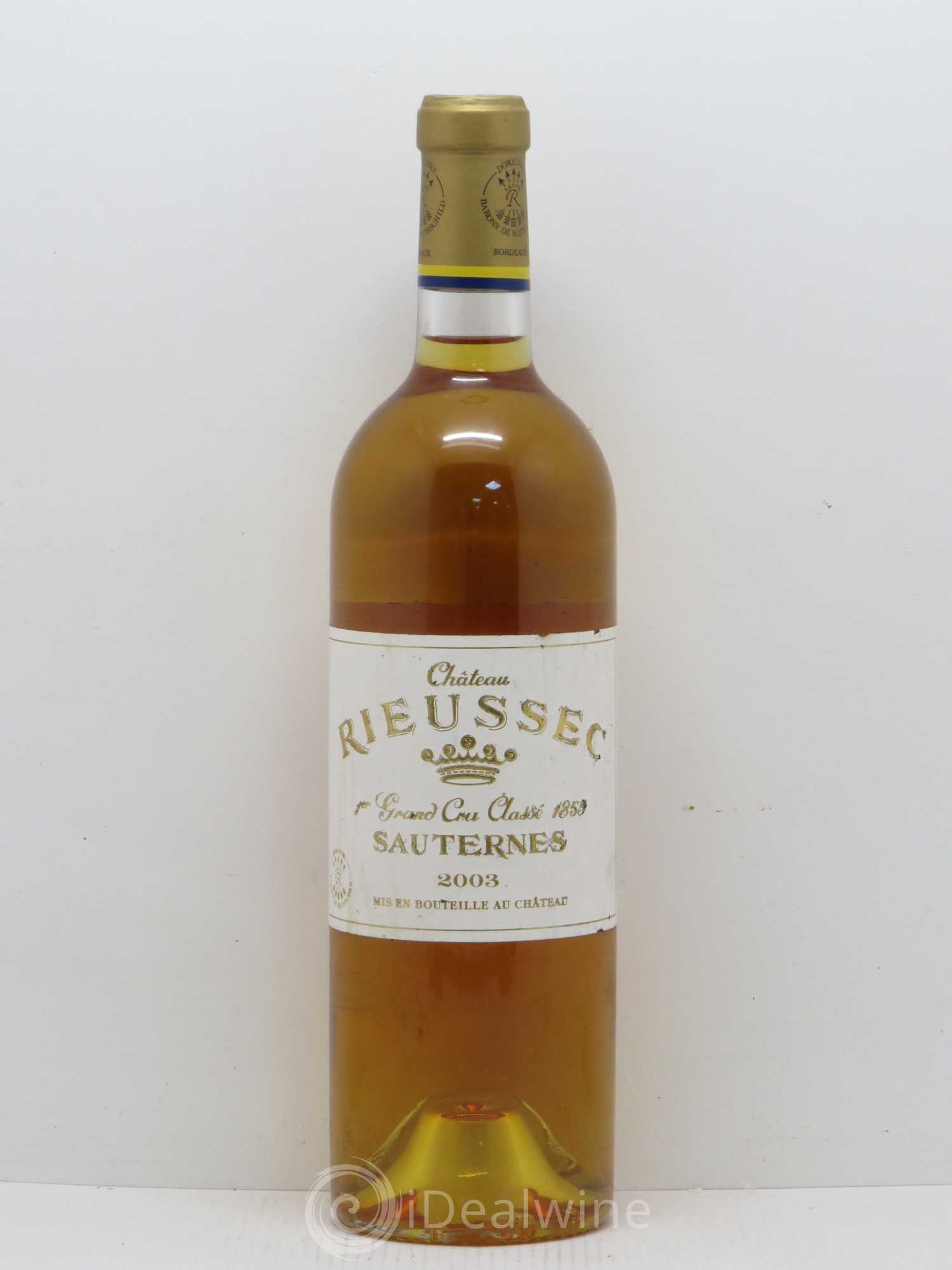 Château Rieussec 1er Grand Cru Classé 2003 - Posten von 1 Flasche - 0