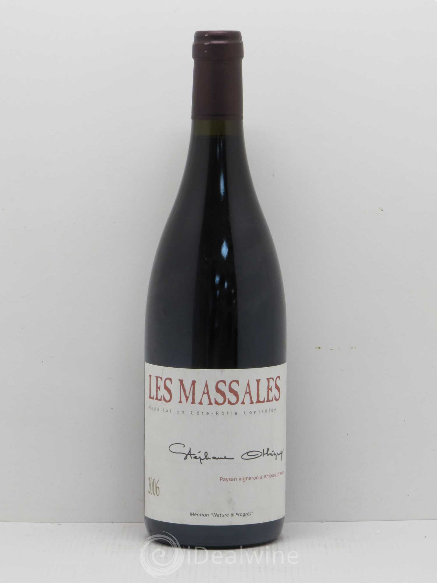 Côte-Rôtie Les Massales Stephane Otheguy 2006 - Posten von 1 Flasche - 0