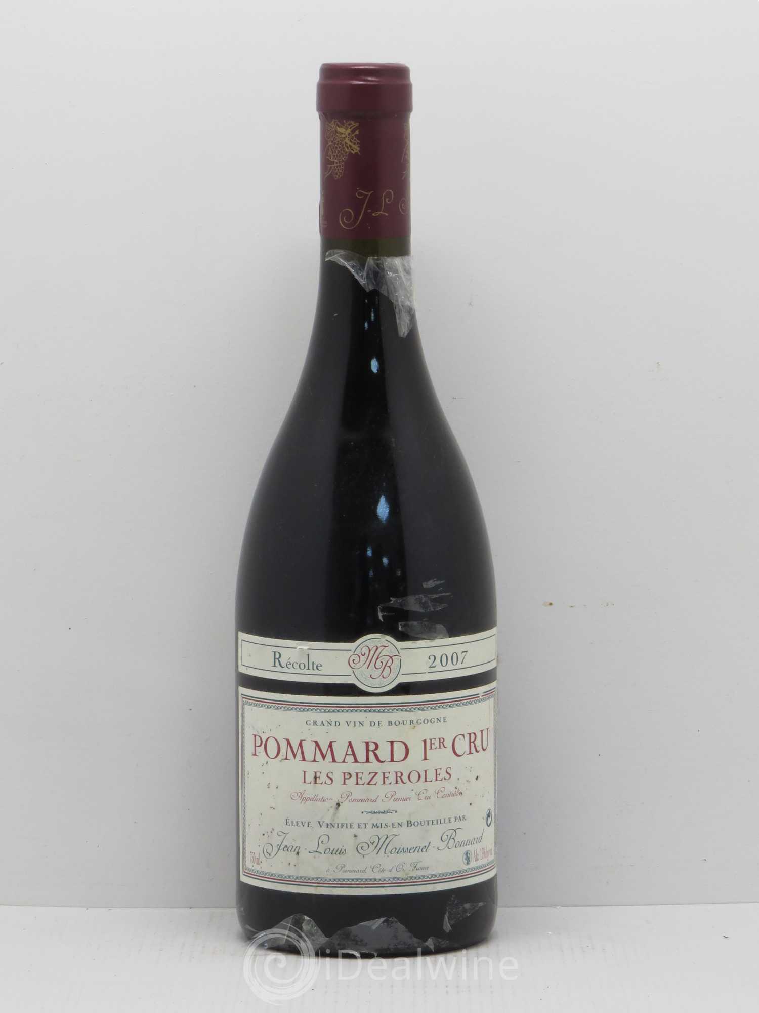 Pommard 1er Cru Les Pezerolles Moissenet Bonnard Blanc 2007 - Posten von 1 Flasche - 0
