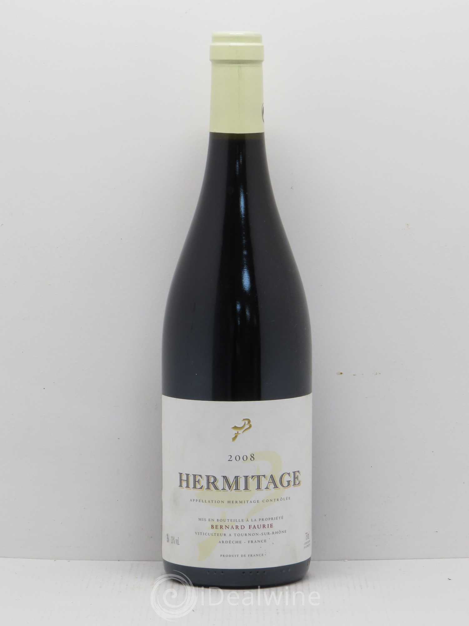 Hermitage Greffieux Bessard Bernard Faurie 2008 - Posten von 1 Flasche - 0