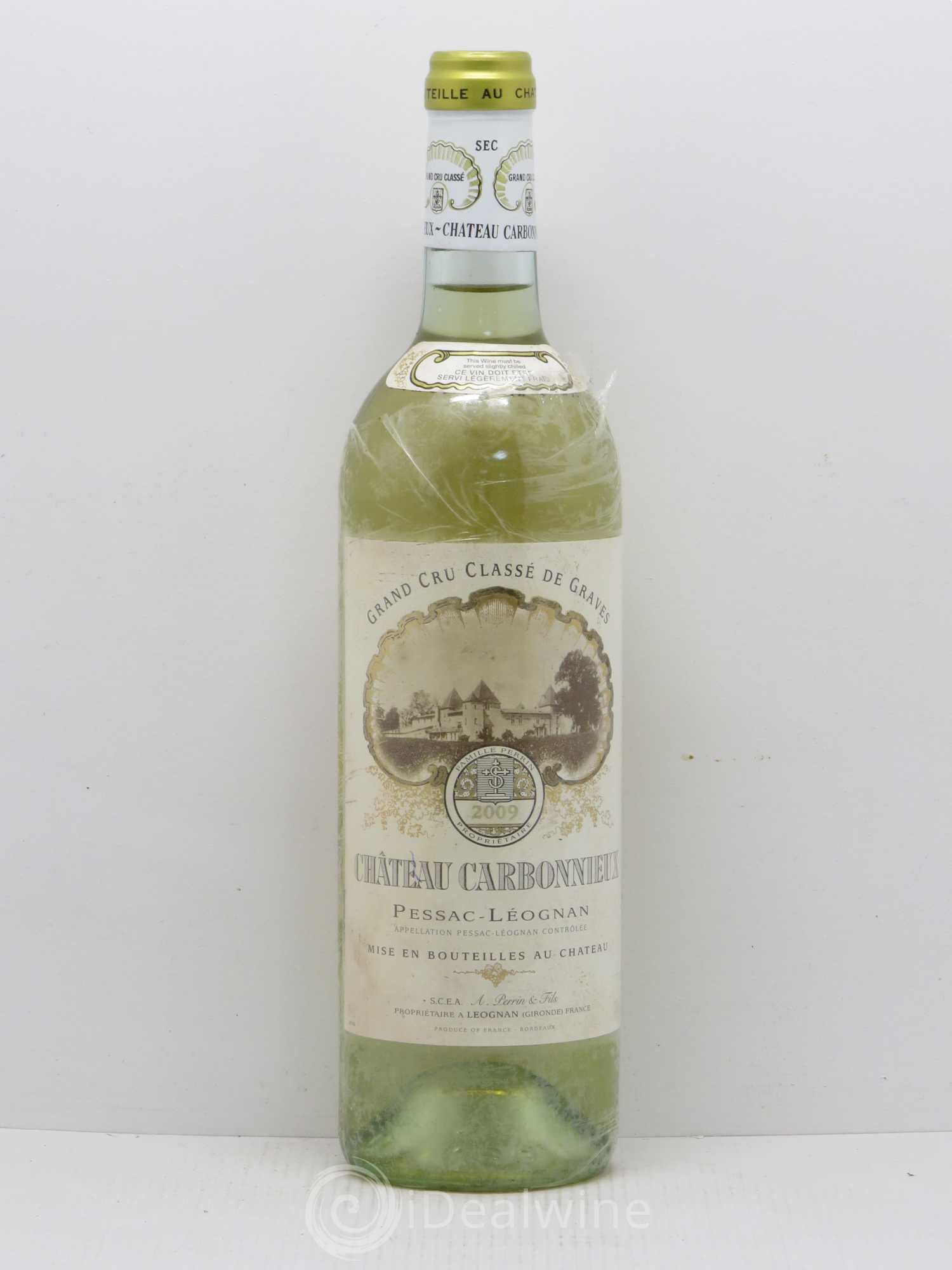 Château Carbonnieux Cru Classé de Graves 2009 - Lot de 1 bouteille - 0