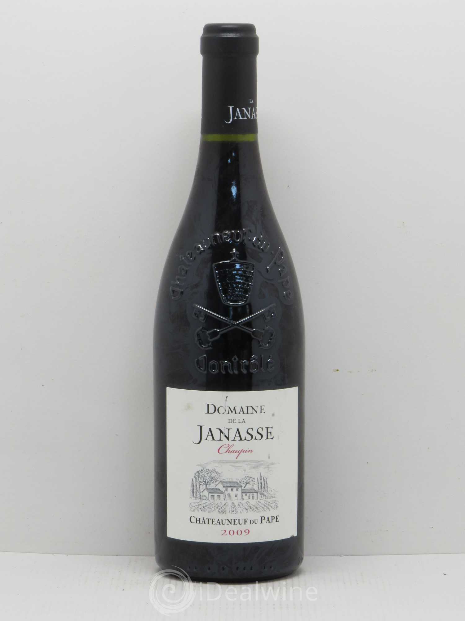 Châteauneuf-du-Pape Cuvée Chaupin La Janasse (Domaine de) 2009 - Lot de 1 bouteille - 0