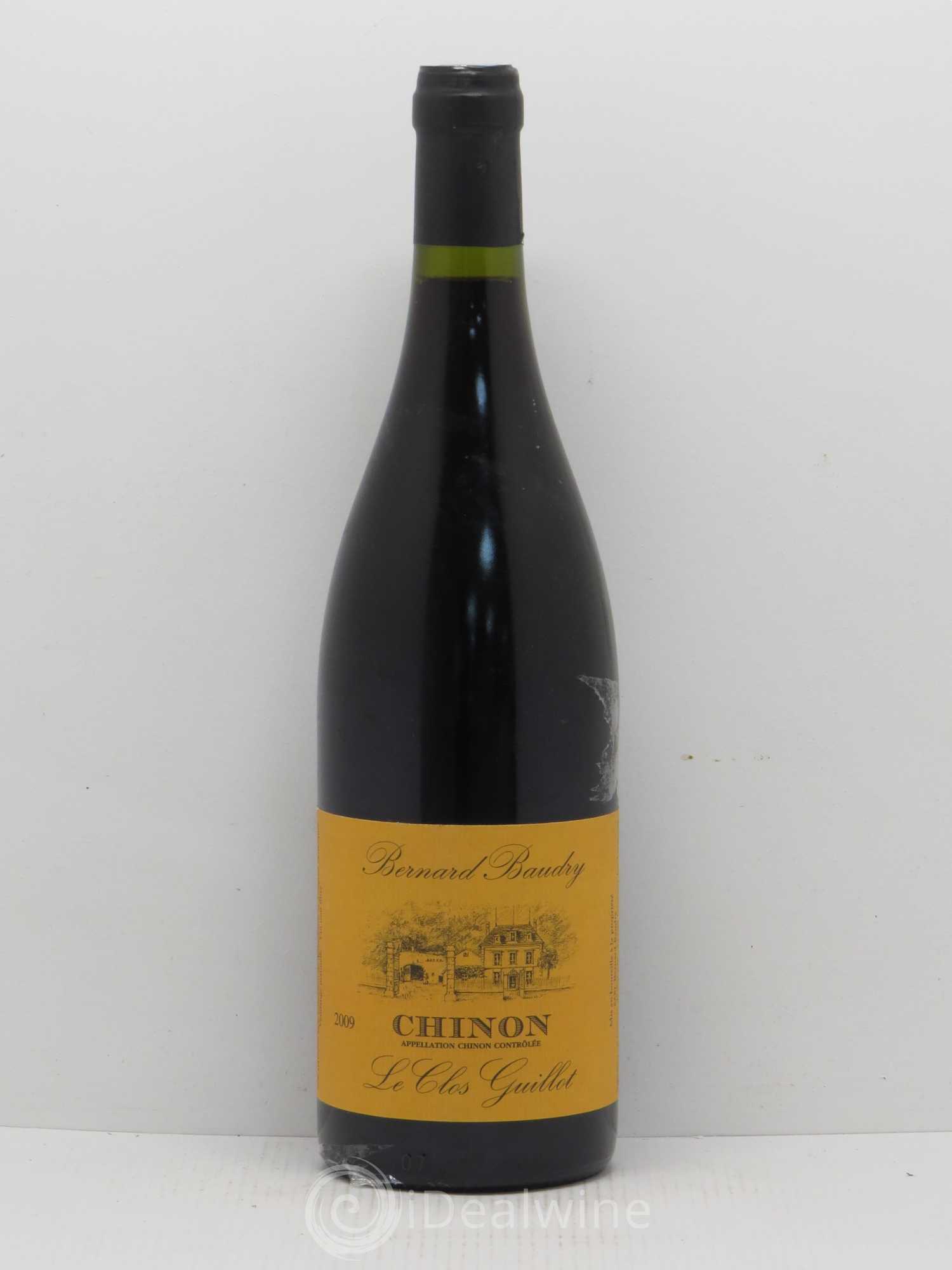Chinon Le Clos Guillot Bernard Baudry 2009 - Lot de 1 bouteille - 0
