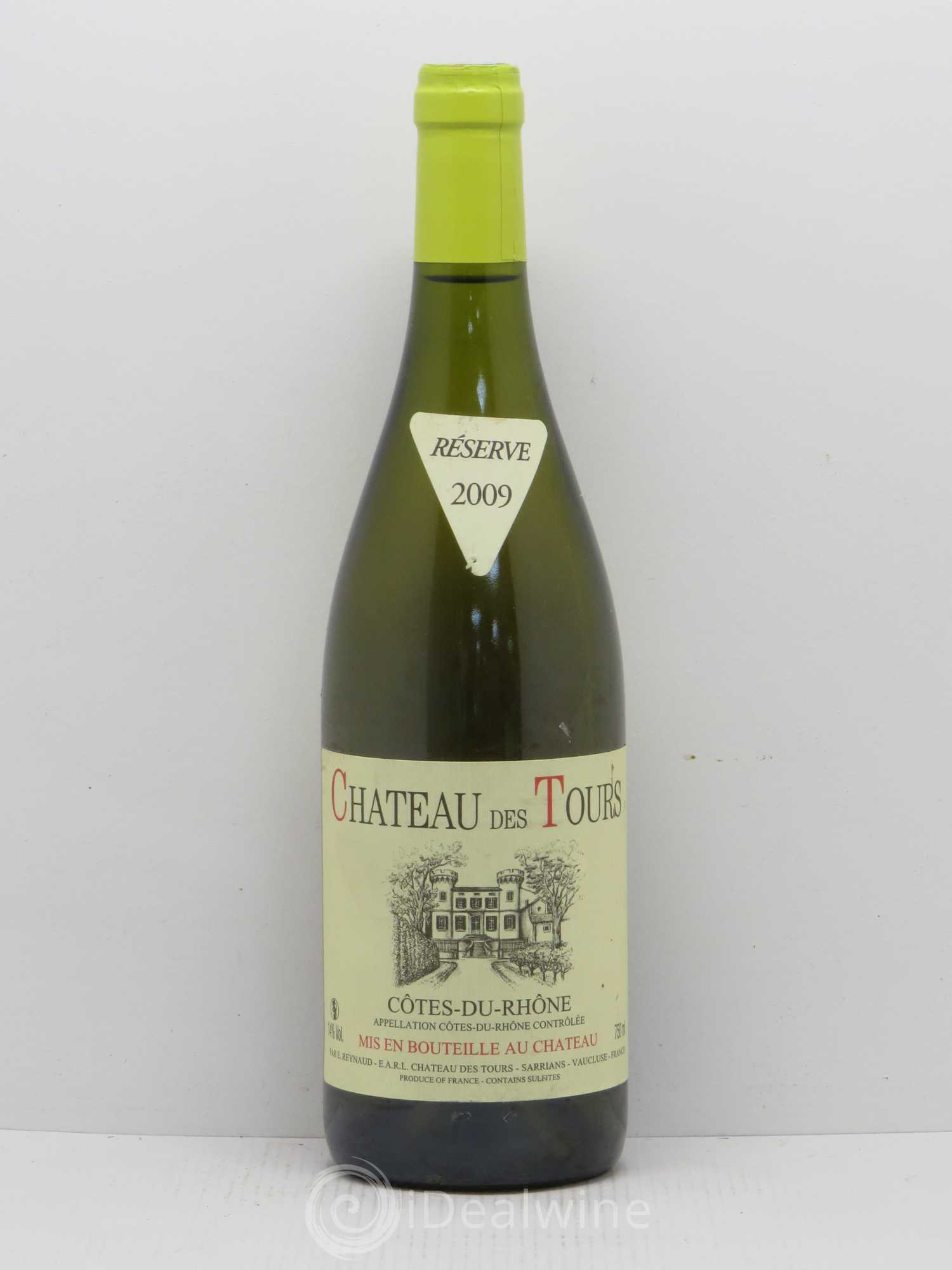 Côtes-du-Rhône Château des Tours Emmanuel Reynaud 2009 - Lot de 1 bouteille - 0