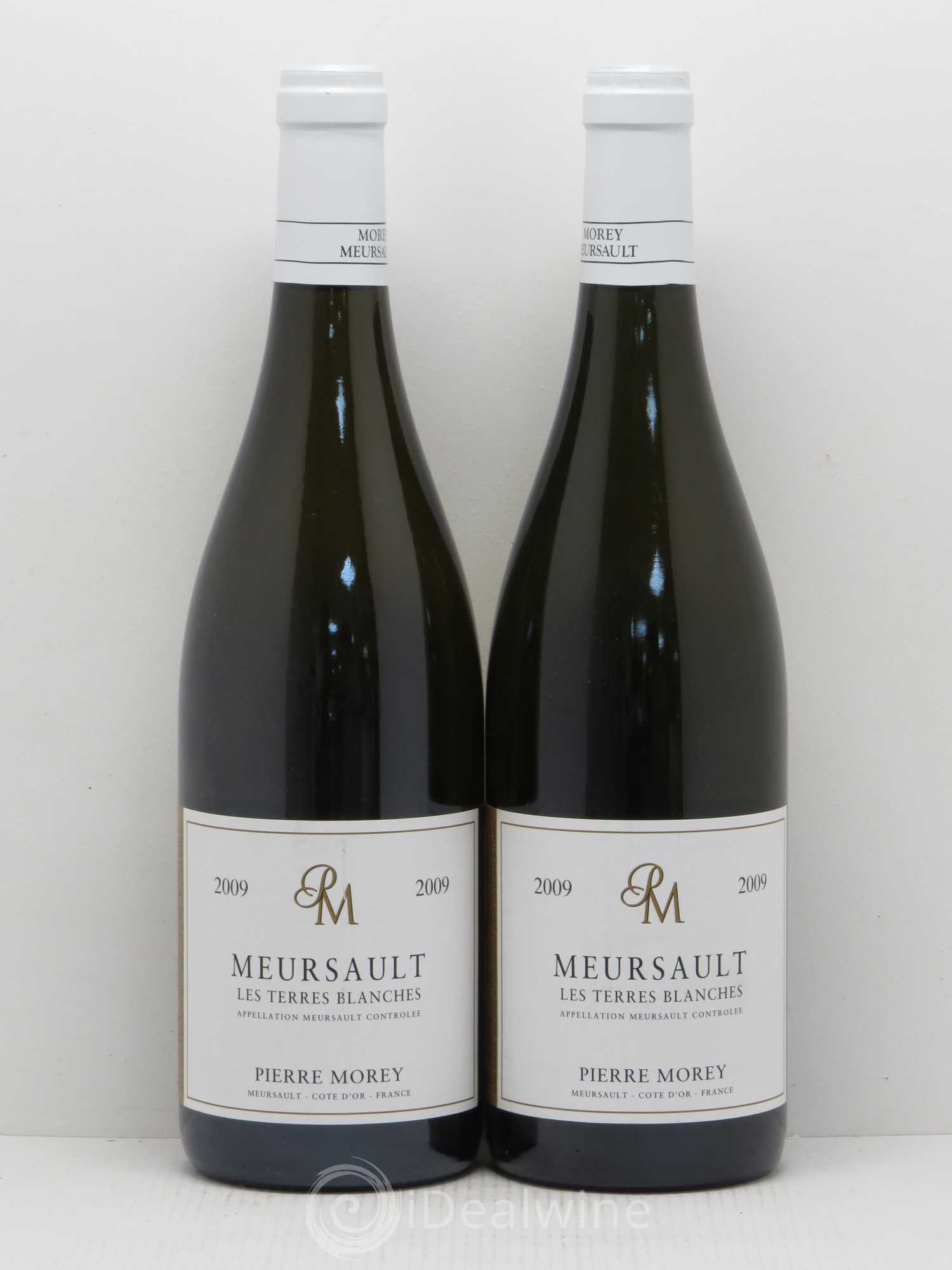Meursault Les Terres Blanches - Pierre Morey 2009 - Posten von 2 Flaschen - 0