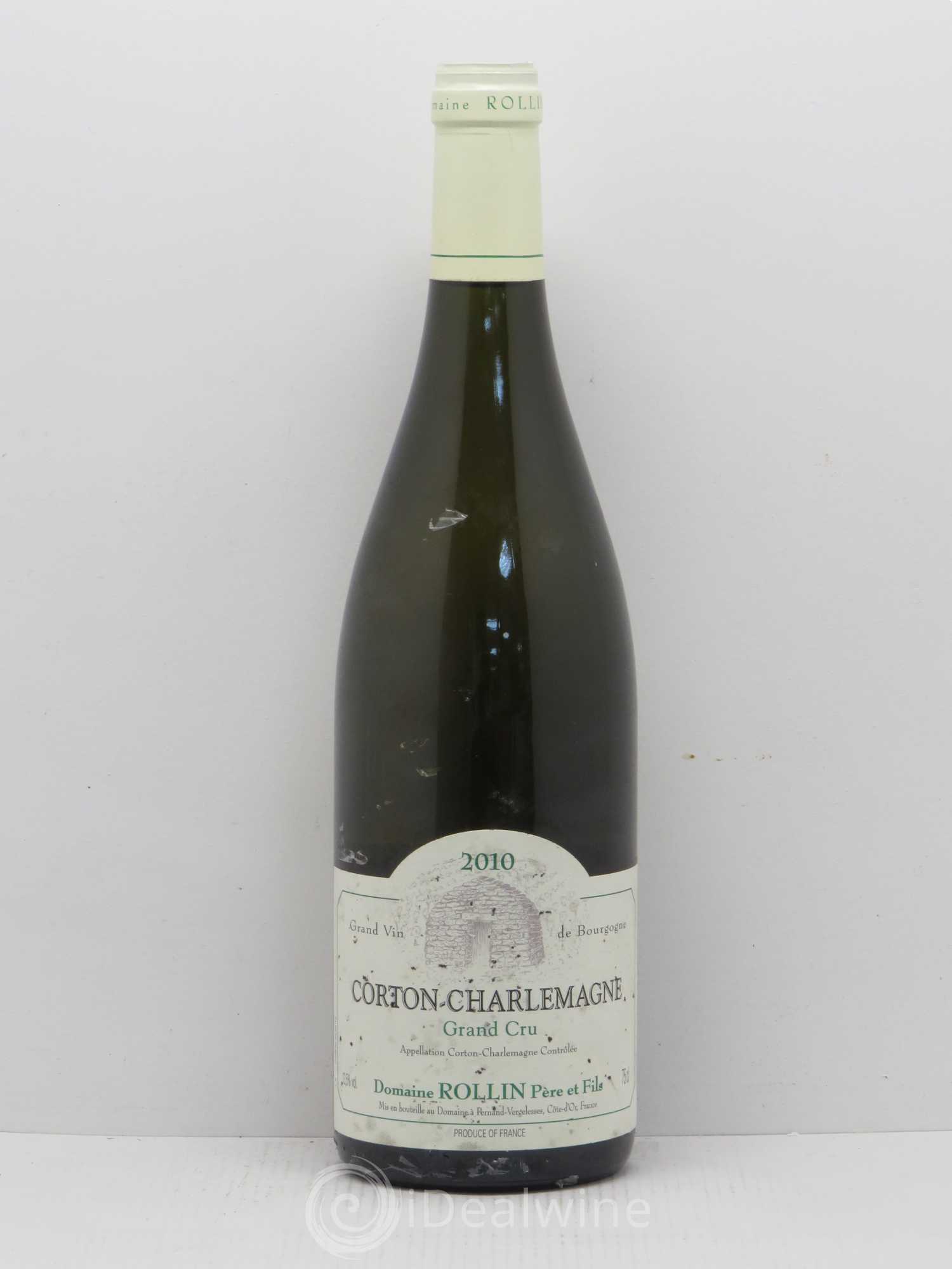 Corton-Charlemagne Grand Cru Domaine Rollin 2010 - Posten von 1 Flasche - 0