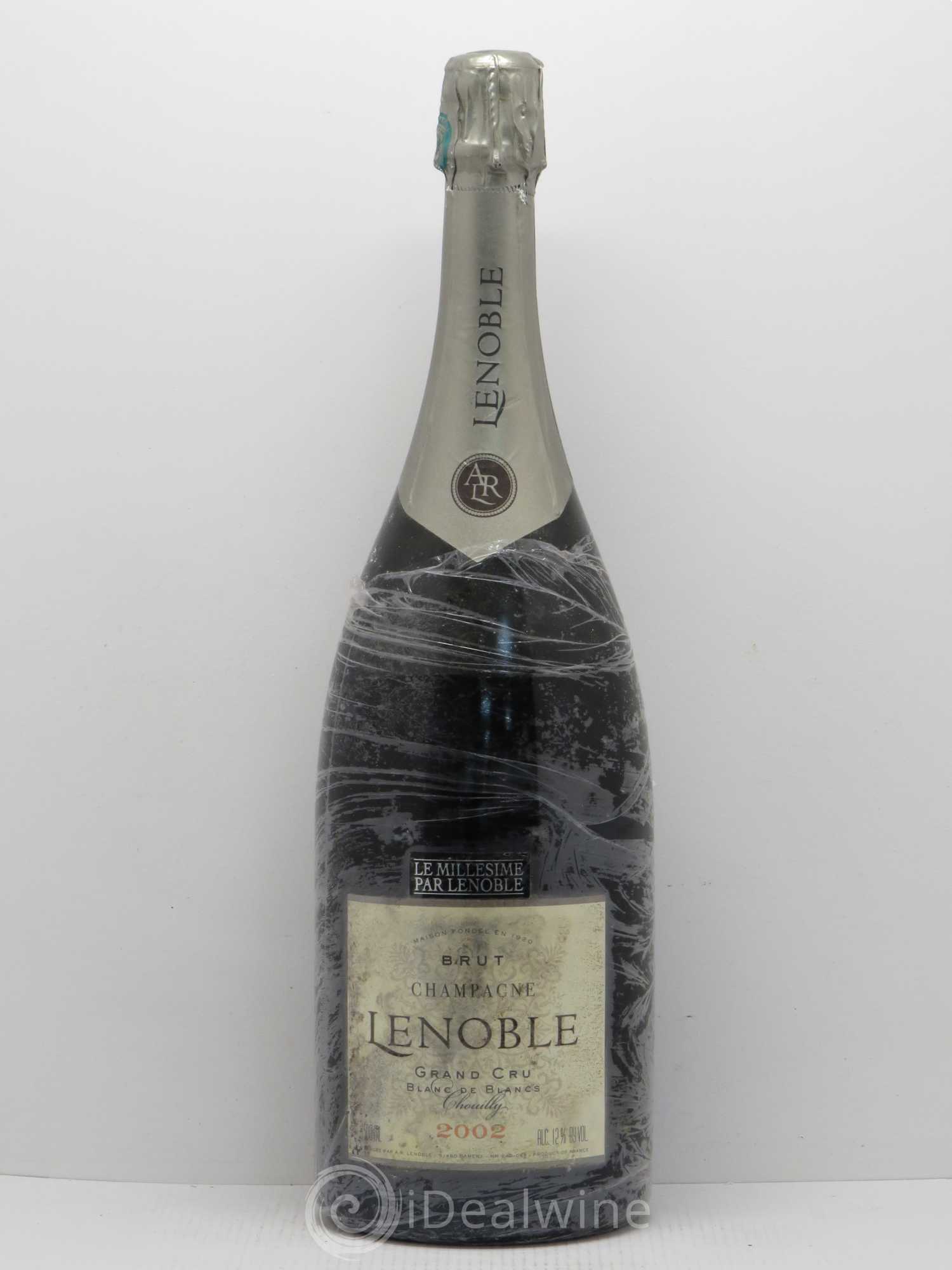 Champagne Grand Cru Blanc de Blancs A.R Lenoble Chouilly 2002 - Posten von 1 Magnum - 0