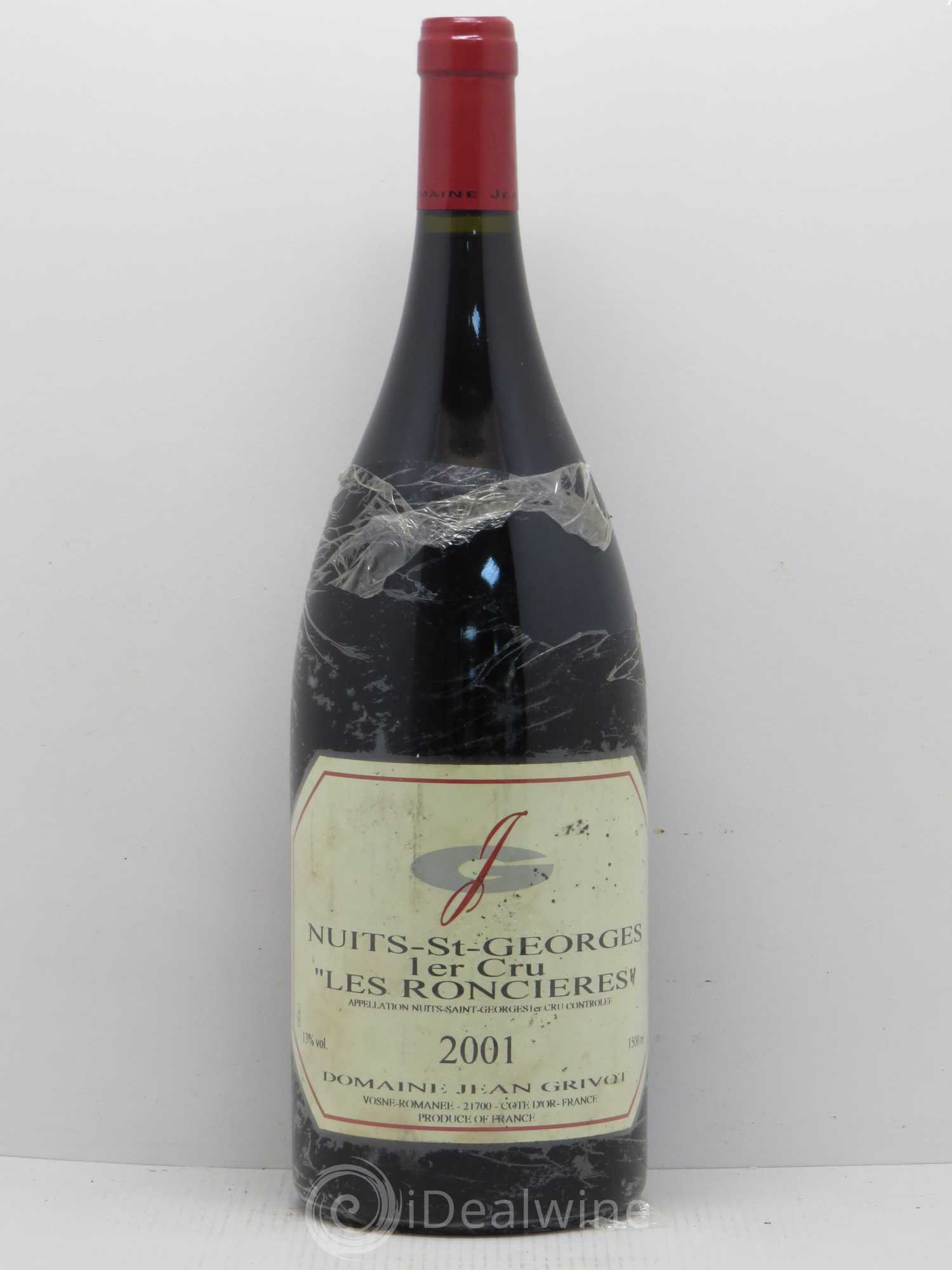 Nuits-Saint-Georges 1er Cru Roncière Jean Grivot 2002 - Lot de 1 magnum - 0
