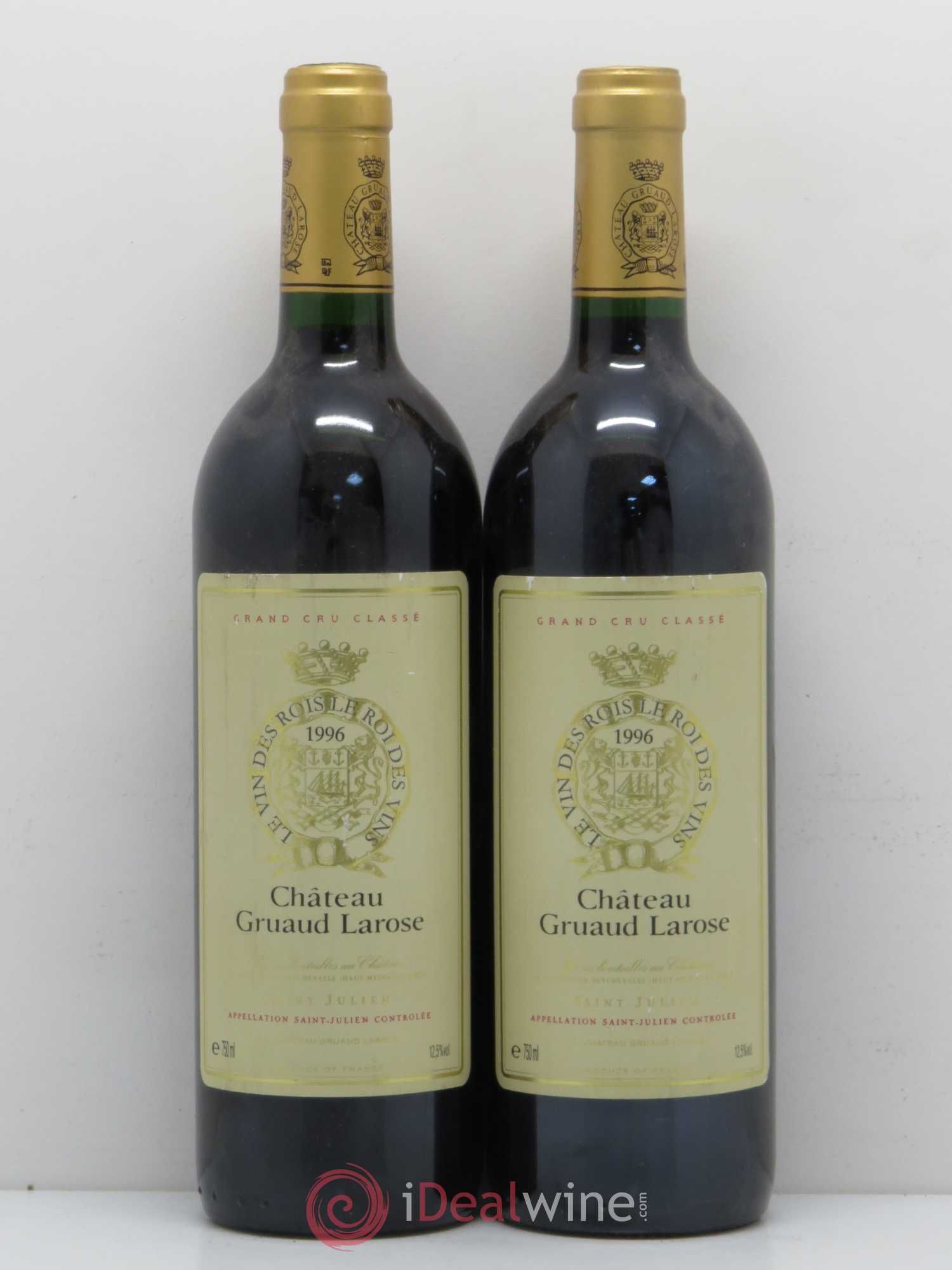 Château Gruaud Larose 2ème Grand Cru Classé 1996 - Lot de 5 bouteilles - 2