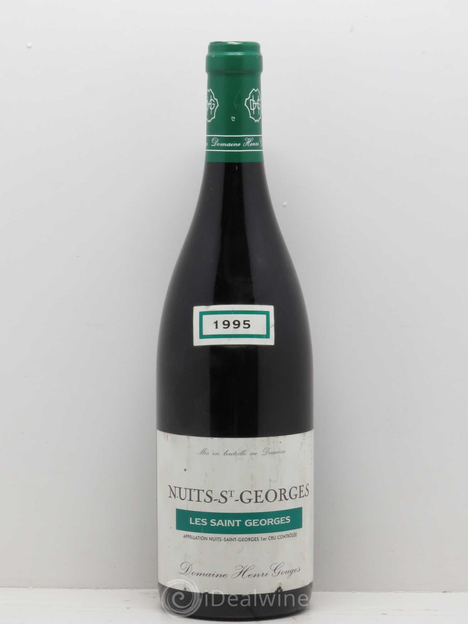 Nuits-Saint-Georges 1er Cru Les Saints Georges Henri Gouges 1995 - Lot de 1 bouteille - 0