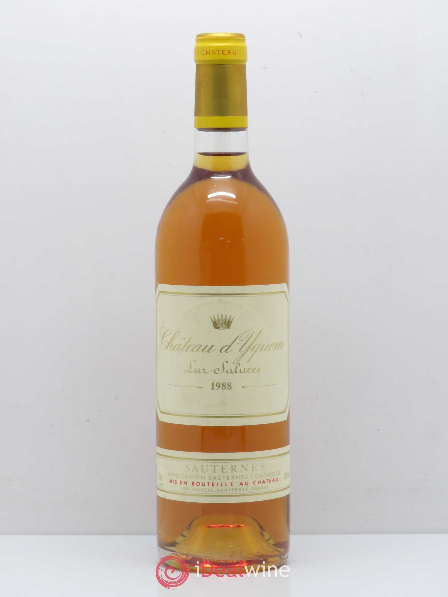 Château d' Yquem 1er Cru Classé Supérieur 1988 - Lotto di 1 bottiglia - 0