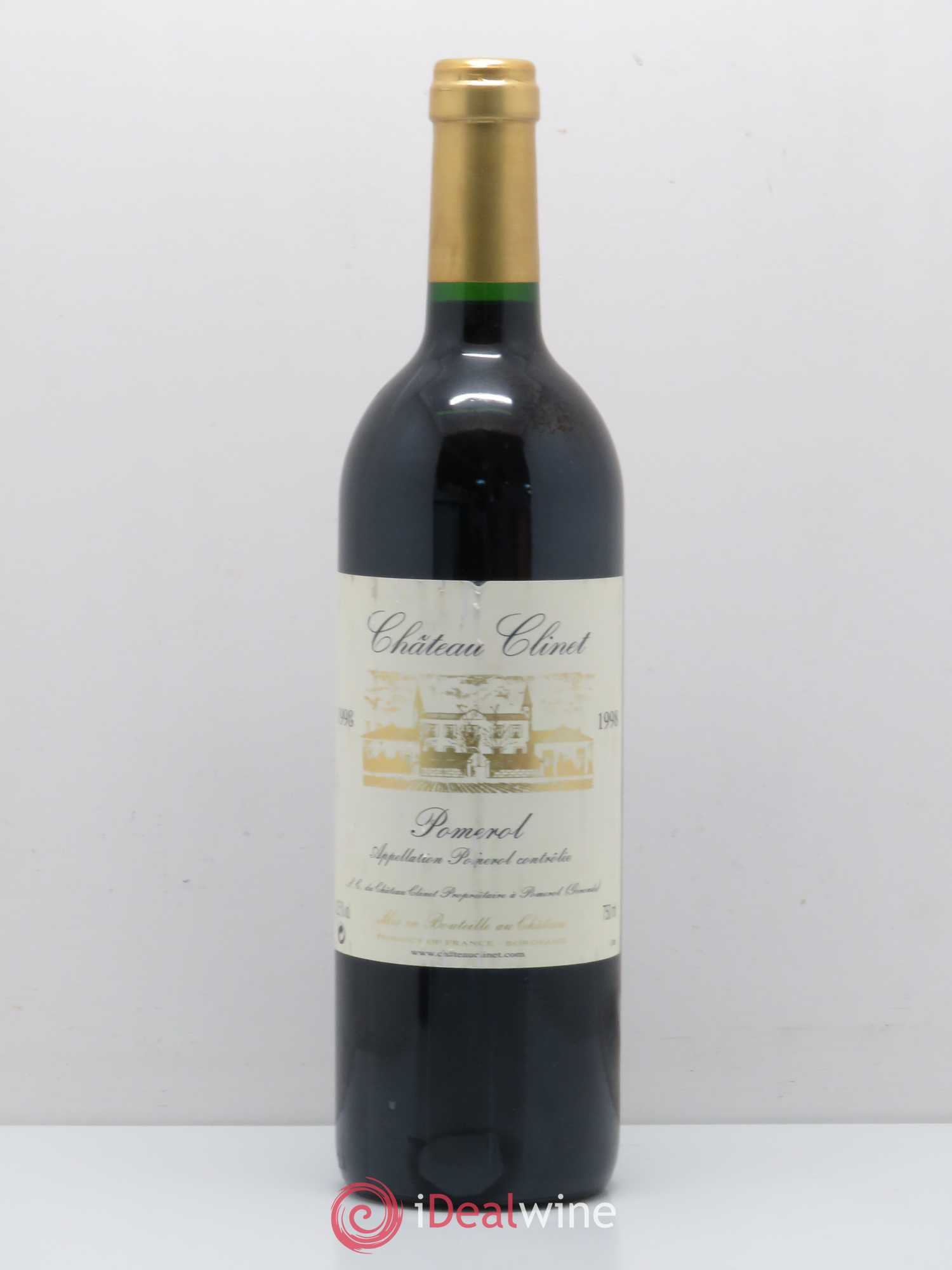 Château Clinet 1998 - Posten von 1 Flasche - 0