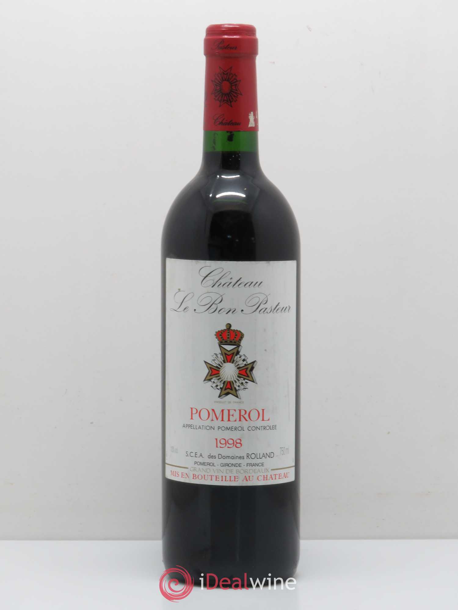 Château le Bon Pasteur 1998 - Lot de 1 bouteille - 0