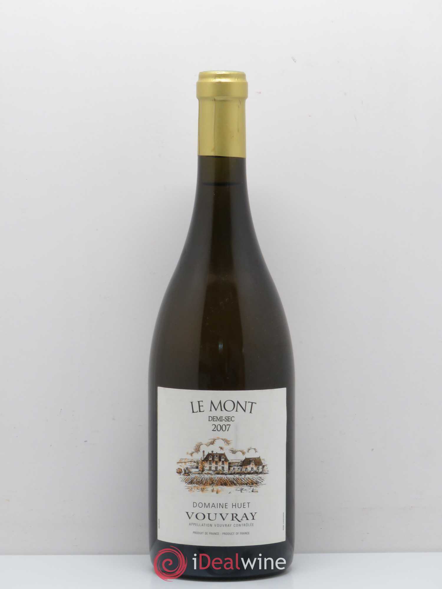 Vouvray Le Mont Demi-Sec Domaine Huet 2007 - Lot de 1 bouteille - 0