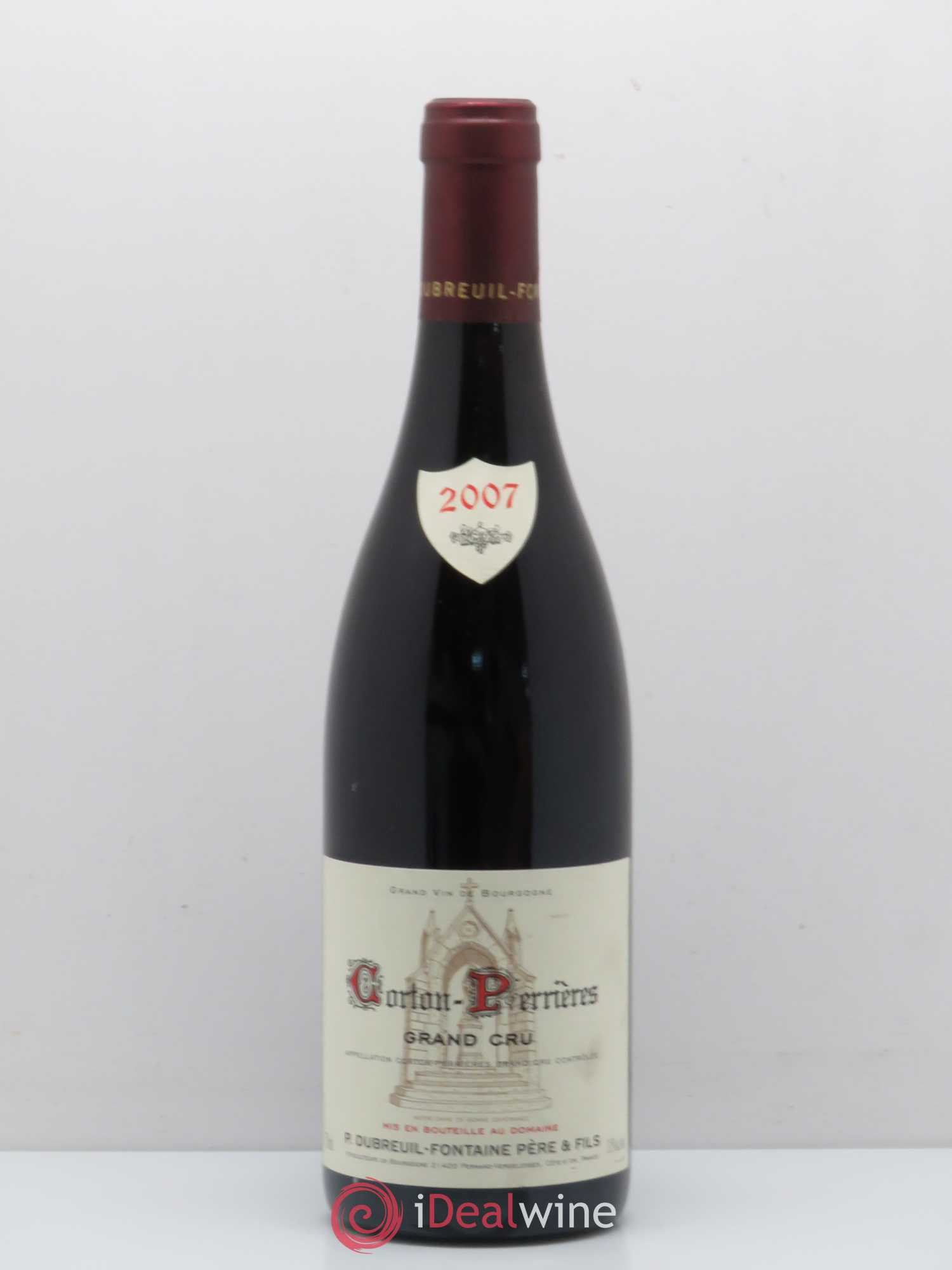 Corton Grand Cru Perrieres Domaine Dubreuil Fontaine 2007 - Posten von 1 Flasche - 0