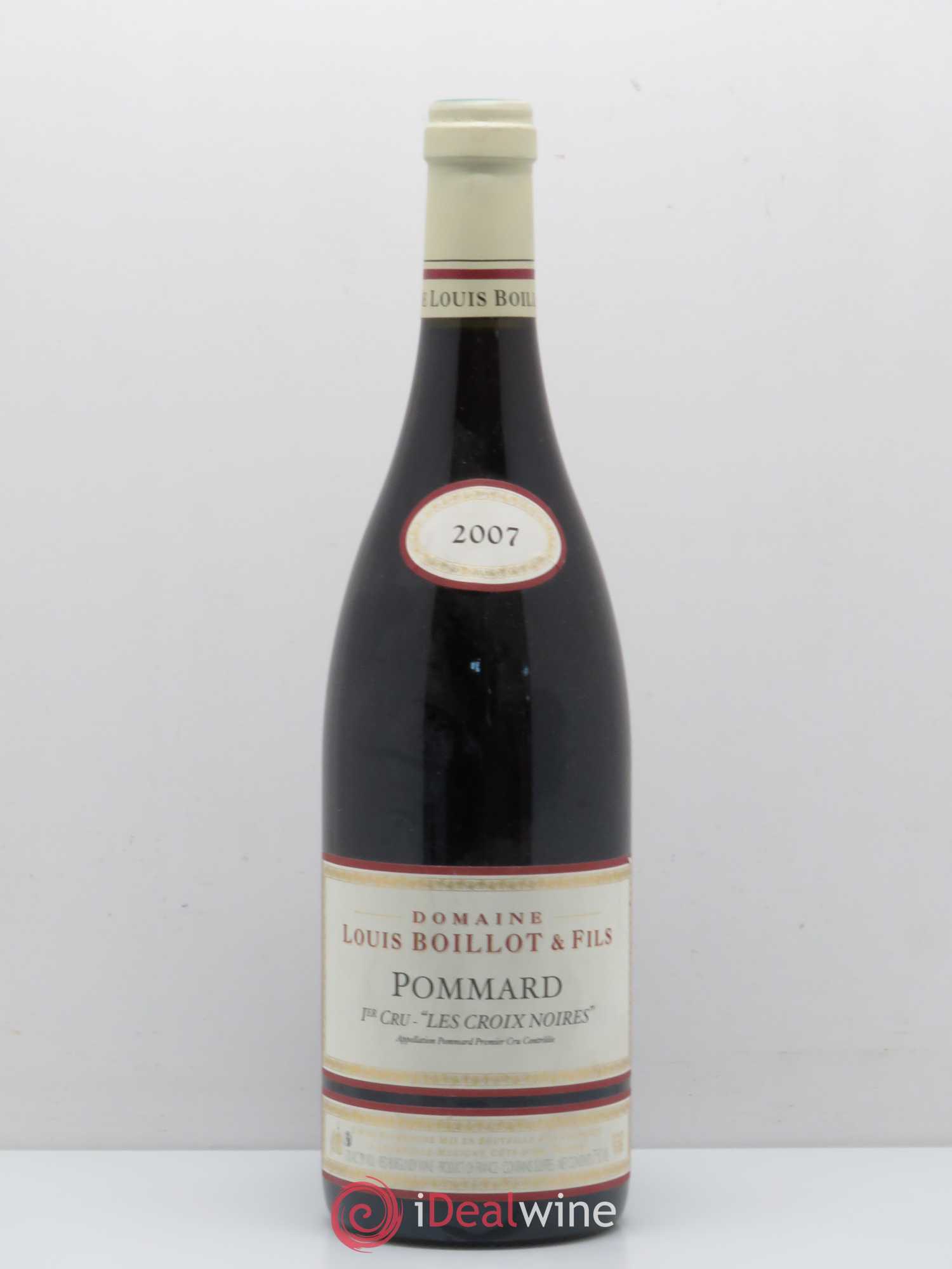 Pommard 1er Cru Les Croix Noires Louis Boillot 2007 - Posten von 1 Flasche - 0