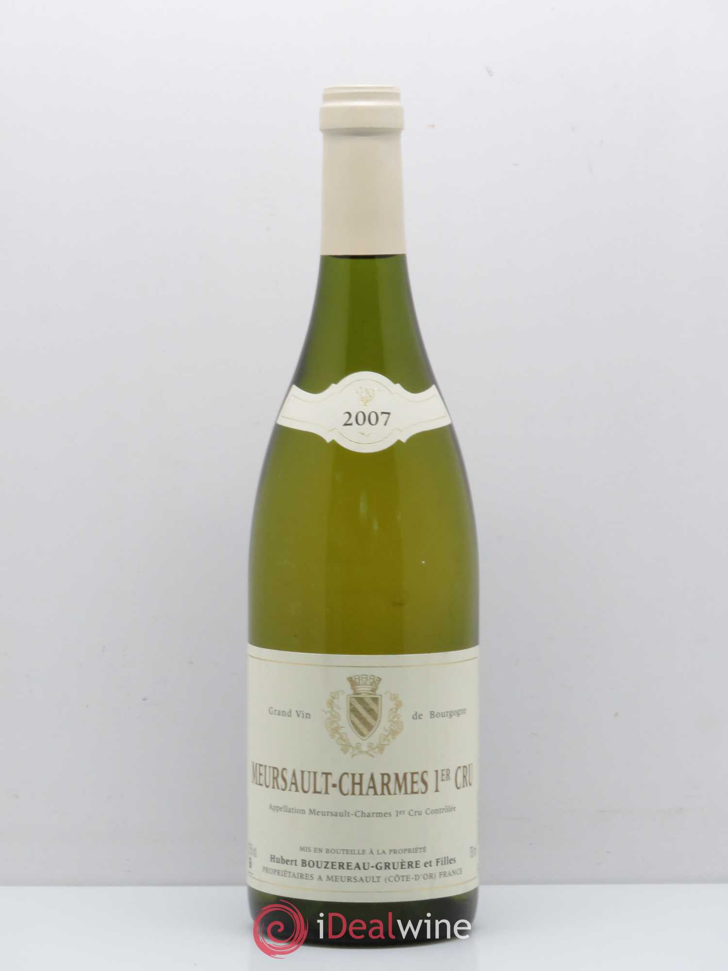 Meursault 1er Cru Les Charmes Hubert Bouzereau Gruere 2007 - Posten von 1 Flasche - 0