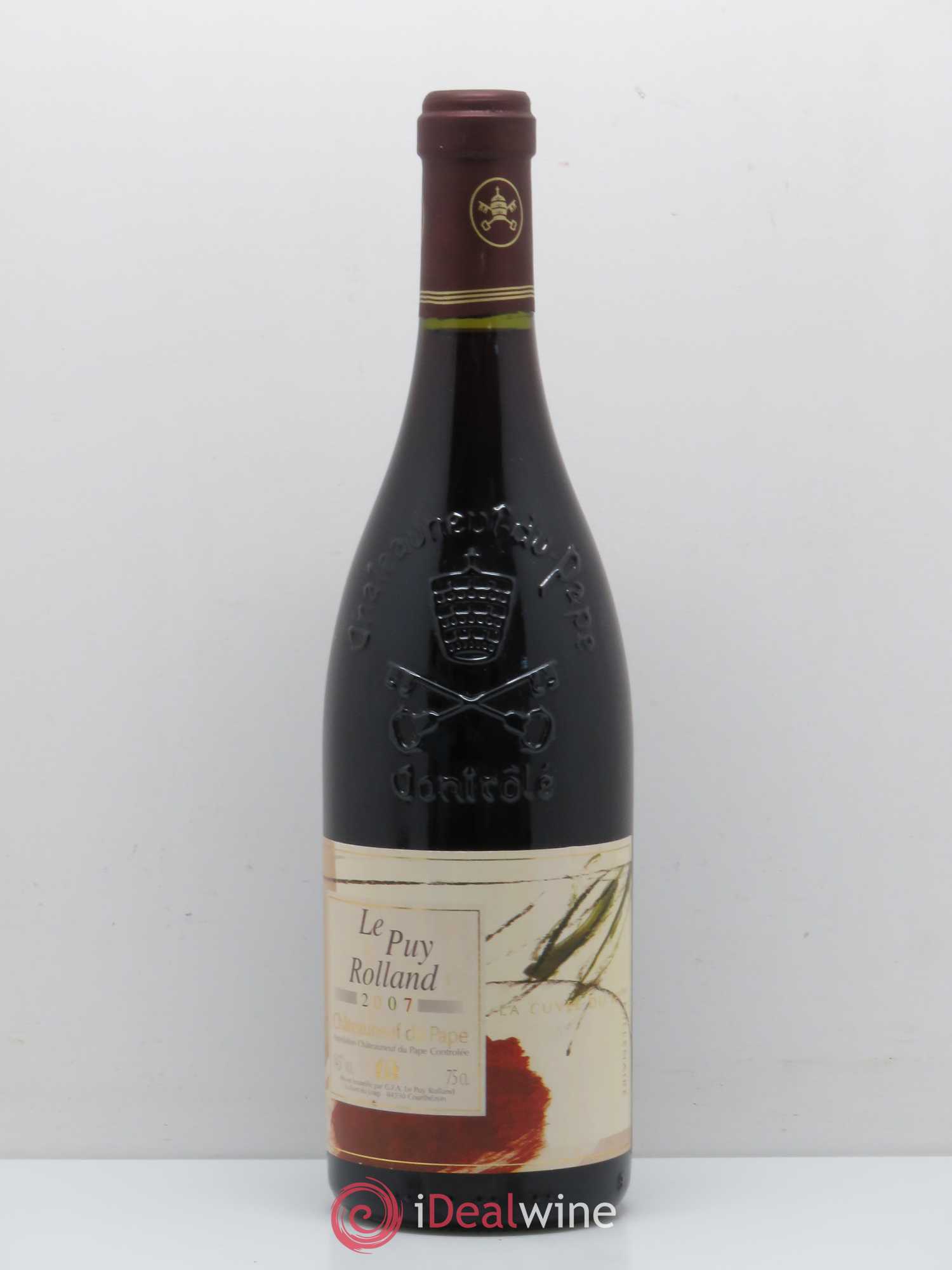Châteauneuf-du-Pape Puy Rolland Chateau La Font du Loup 2007 - Posten von 1 Flasche - 0