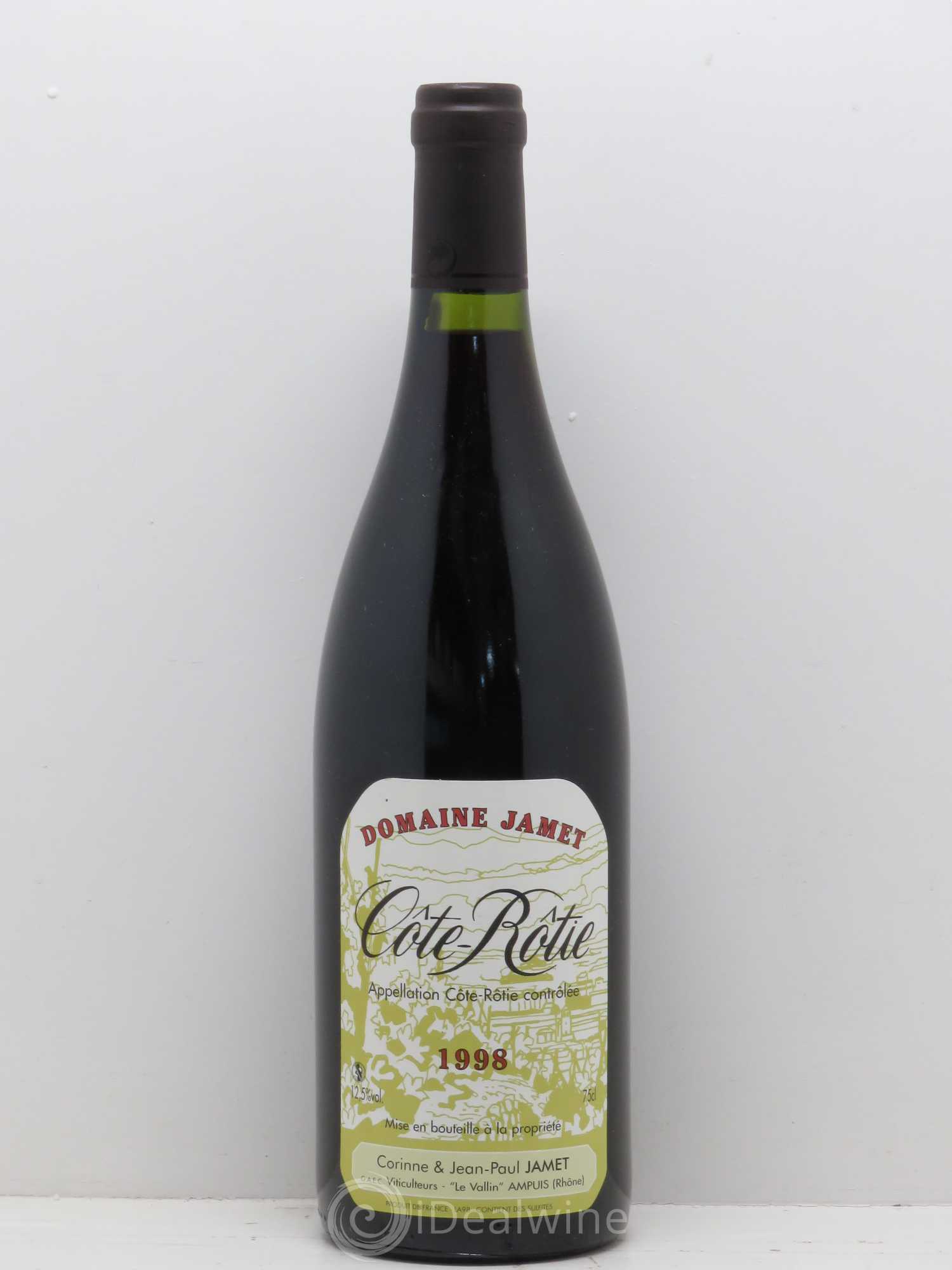 Côte-Rôtie Jamet (Domaine) 1998 - Lot de 1 bouteille - 0