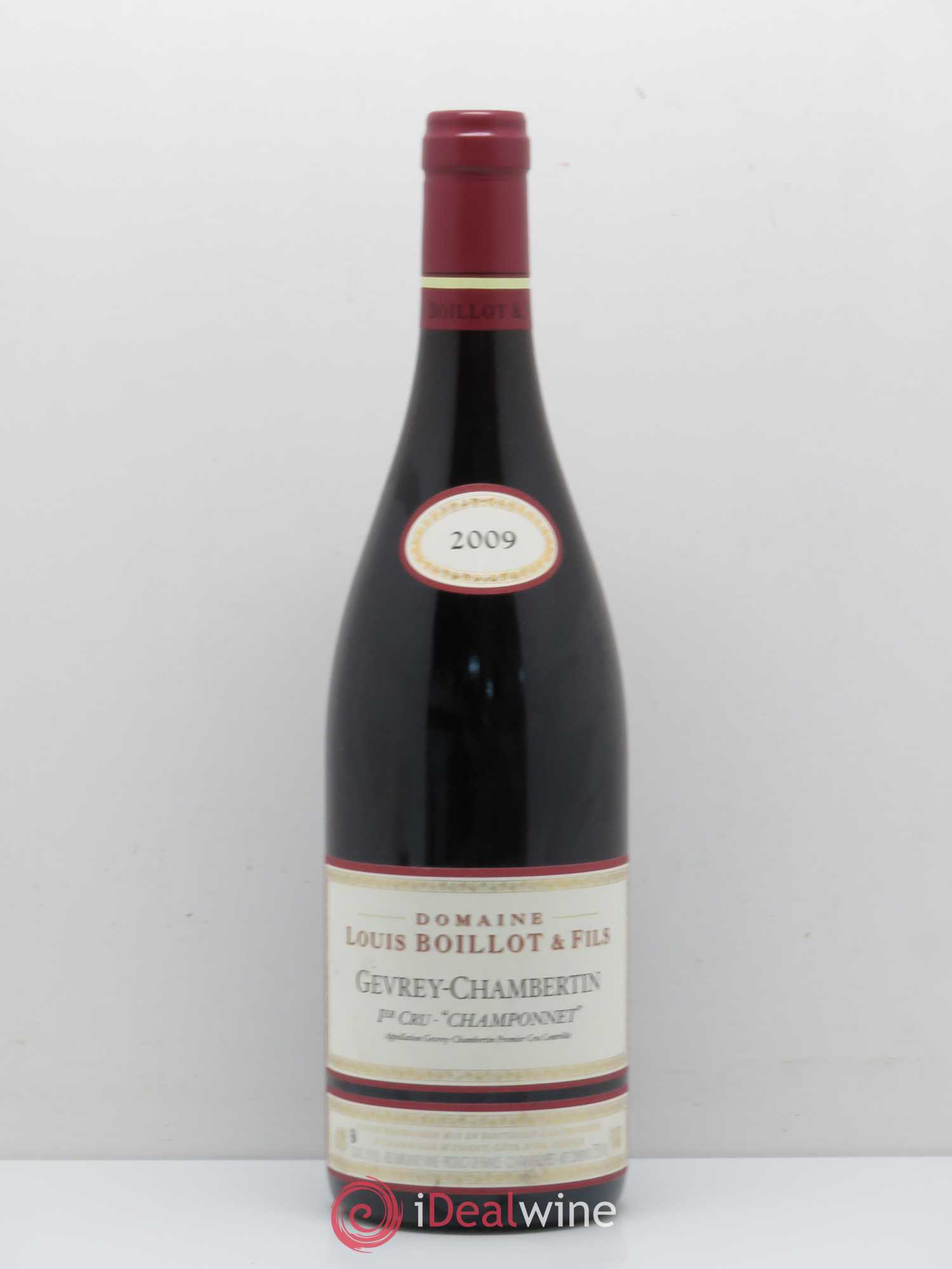 Gevrey-Chambertin 1er Cru Champonnet Domaine Louis Boillot 2009 - Posten von 1 Flasche - 0