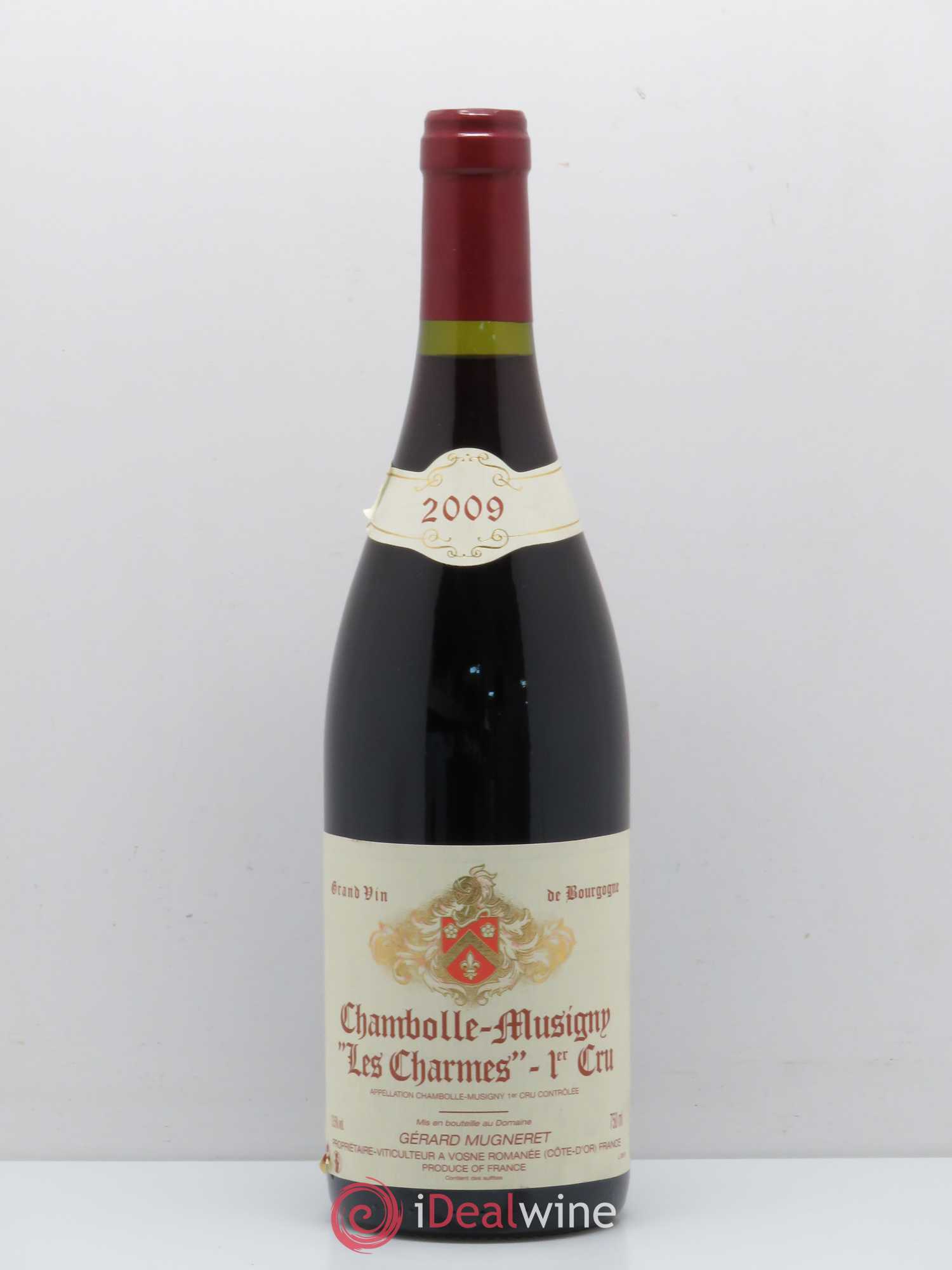 Chambolle-Musigny 1er Cru Les Charmes Domaine Gerard Mugneret 2009 - Posten von 1 Flasche - 0