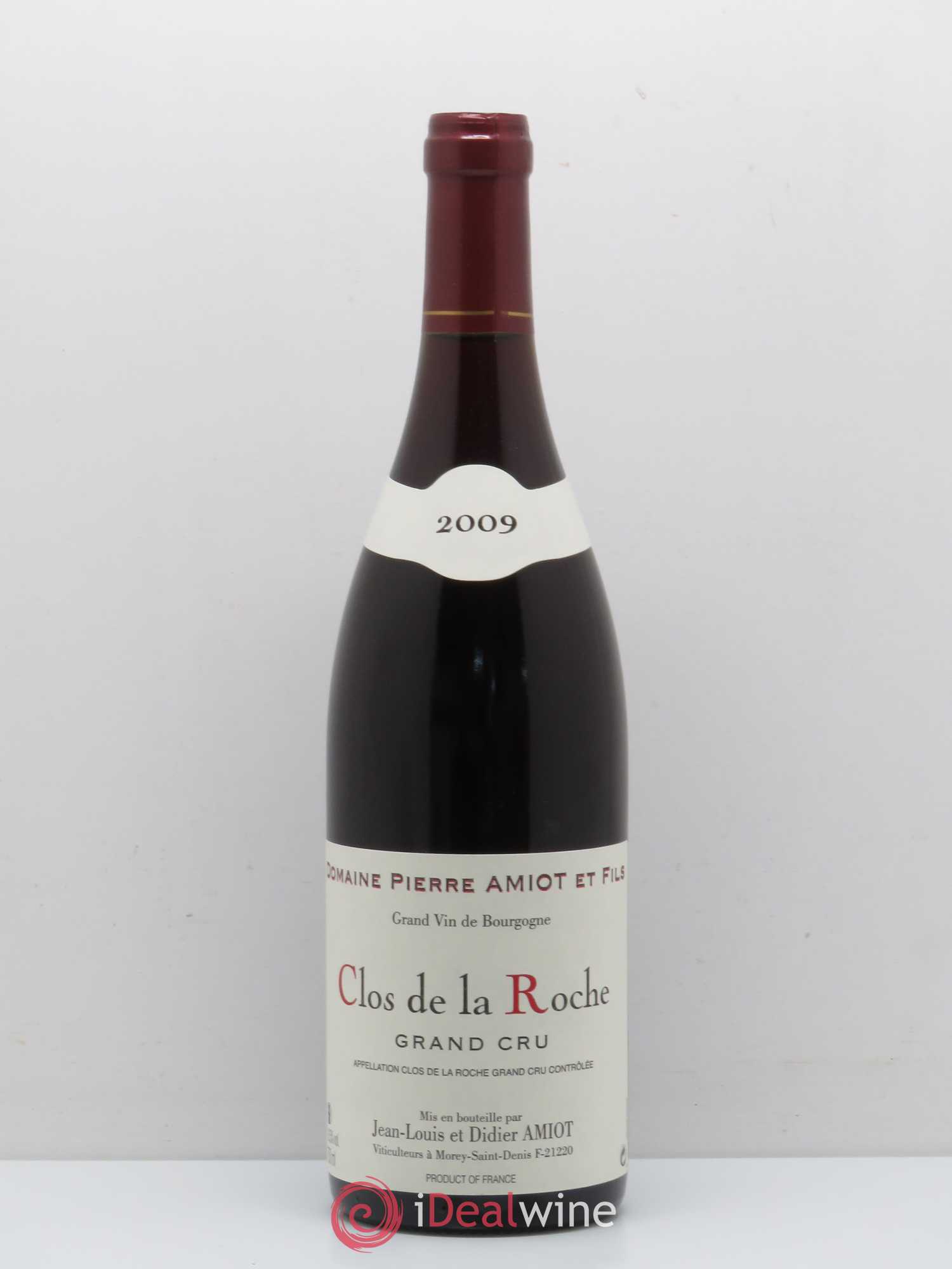 Clos de la Roche Grand Cru Domaine Pierre Amiot 2009 - Posten von 1 Flasche - 0