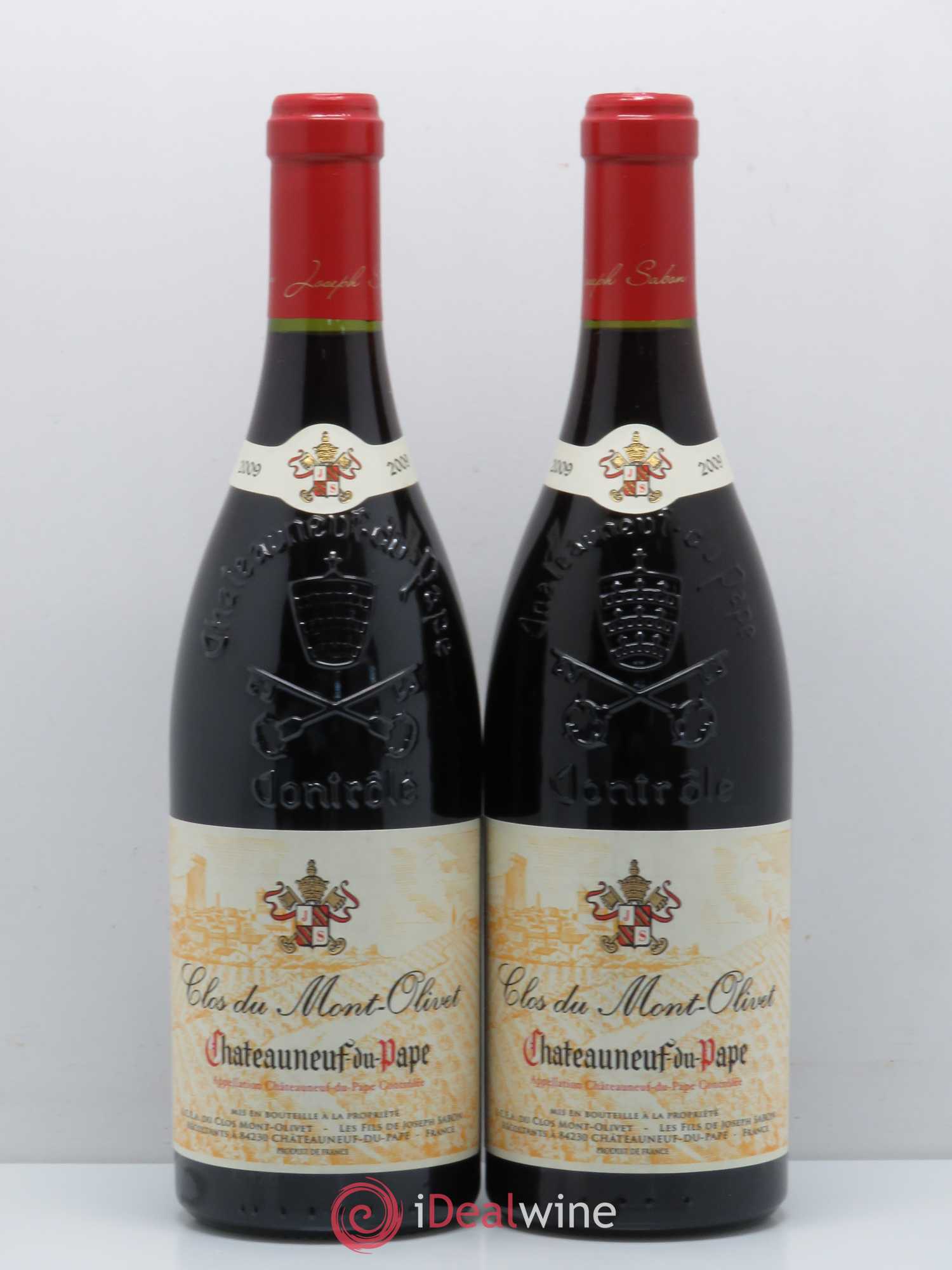 Châteauneuf-du-Pape Clos du Mont-Olivet 2009 - Lot de 2 bouteilles - 0