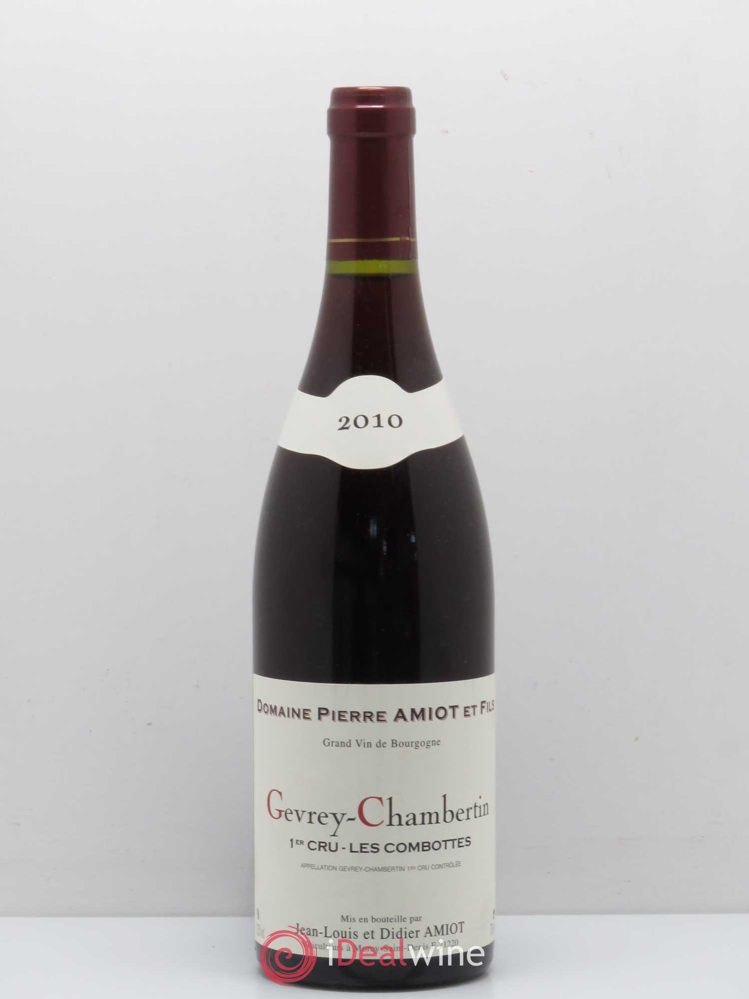 Gevrey-Chambertin 1er Cru Combottes Domaine Pierre Amiot 2010 - Posten von 1 Flasche - 0